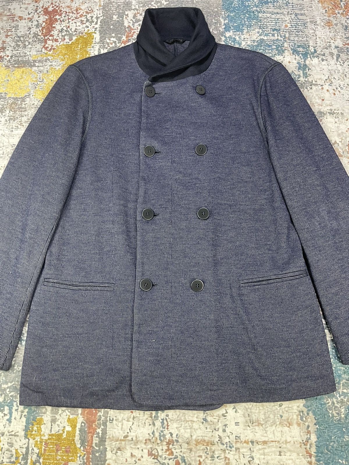 Giorgio Armani Giorgio Armani Beckham Double Breasted Jackets Size US L / EU 52-54 / 3 - 2 Thumbnail