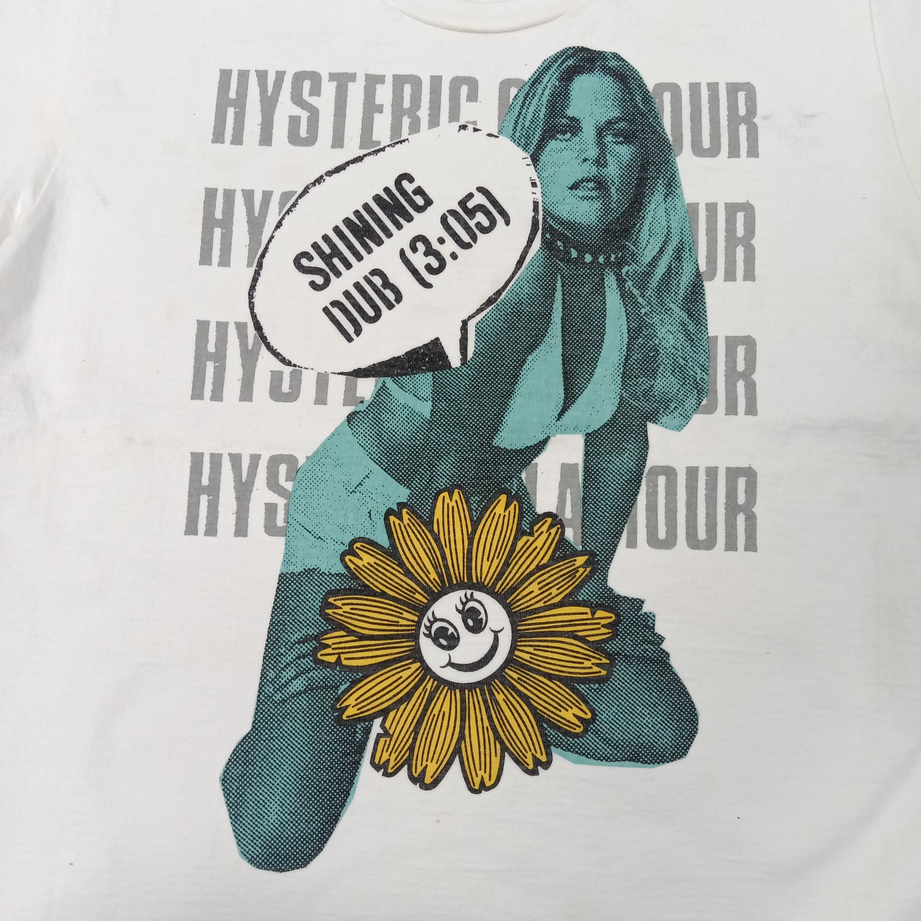 Hysteric Glamour Hysteric Glamour Wataru Komachi Japan Brand Tshirt C223N10 Size US M / EU 48-50 / 2 - 2 Thumbnail