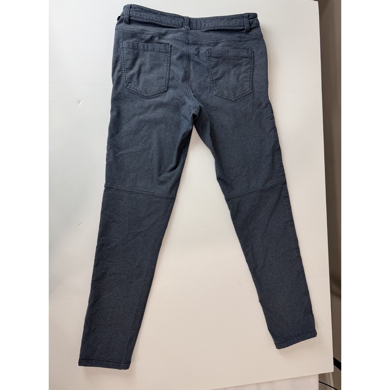 Lululemon Lululemon ABC Pant Slim Tech Men's Heather Navy Blue 32 Size US 32 / EU 48 - 2 Thumbnail