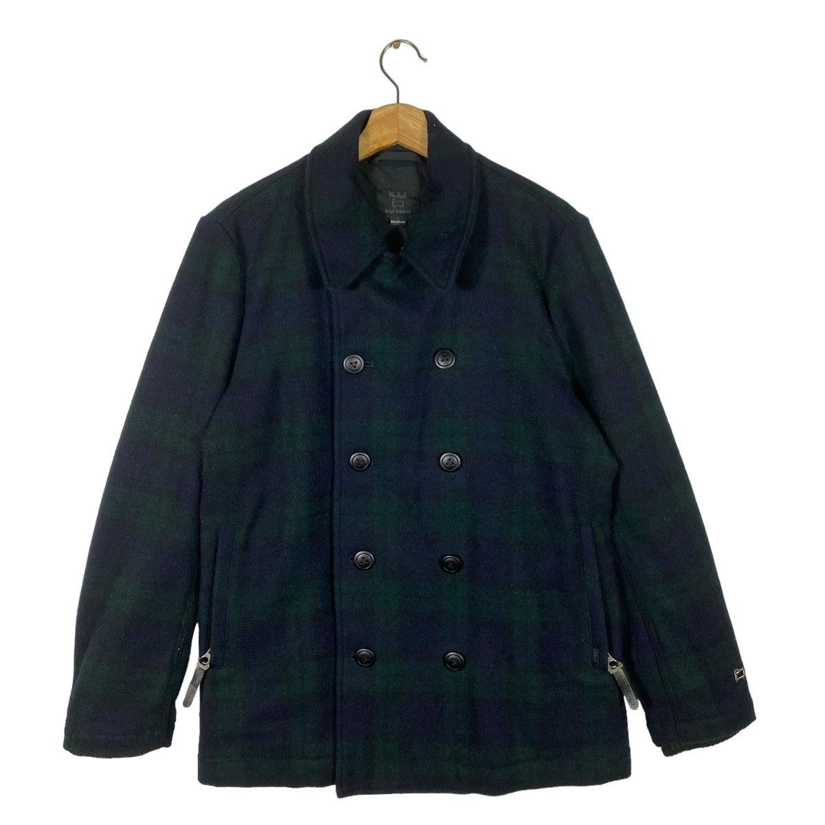 Vintage × Woolrich Woolen Mills Vintage Woolrich Digs Limited Plaid Wool Button Jacket Size US M / EU 48-50 / 2 - 1 Thumbnail