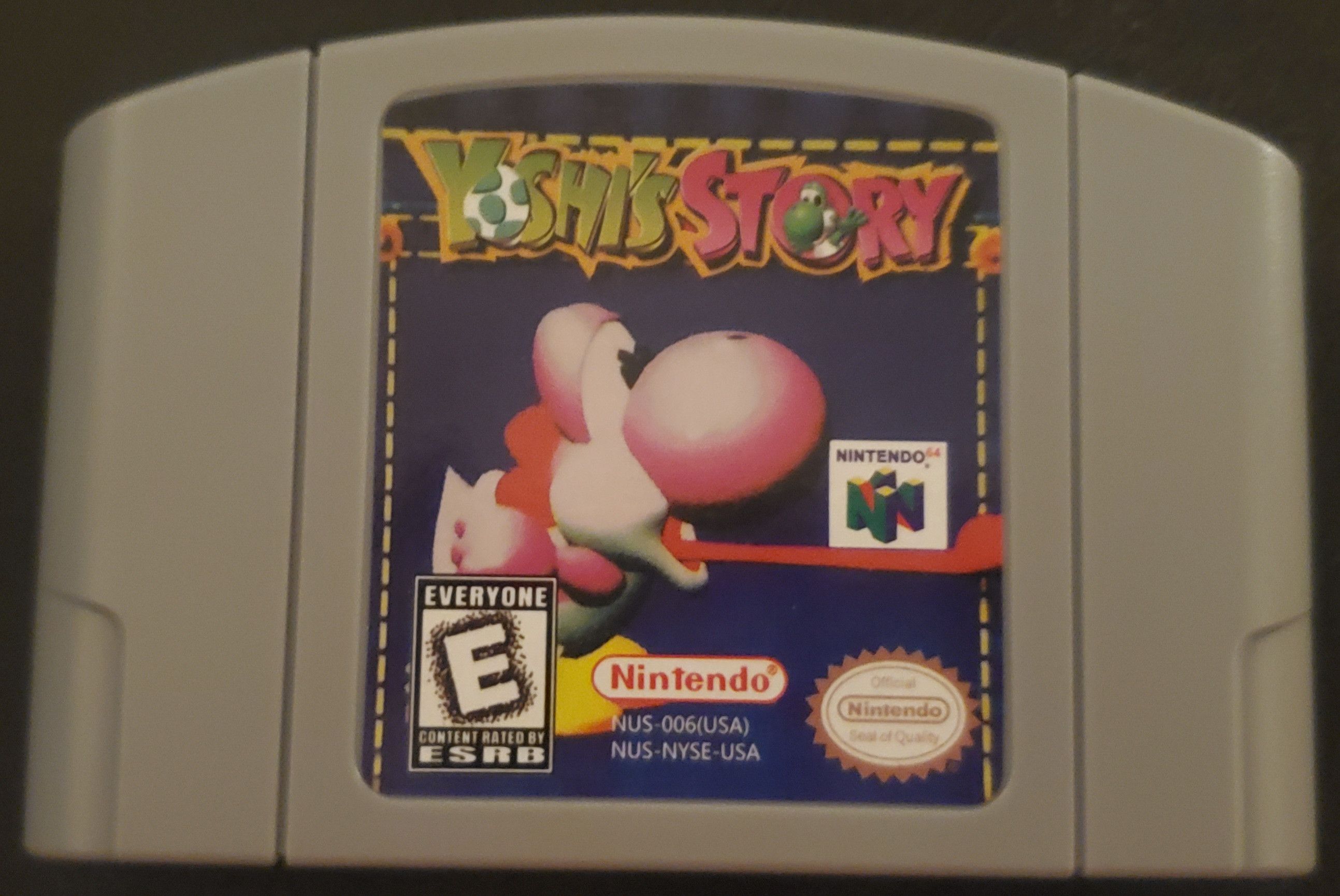 Nintendo Yoshi's Story Nintendo 64 Video Game Cartridge N64 Size ONE SIZE - 1 Thumbnail