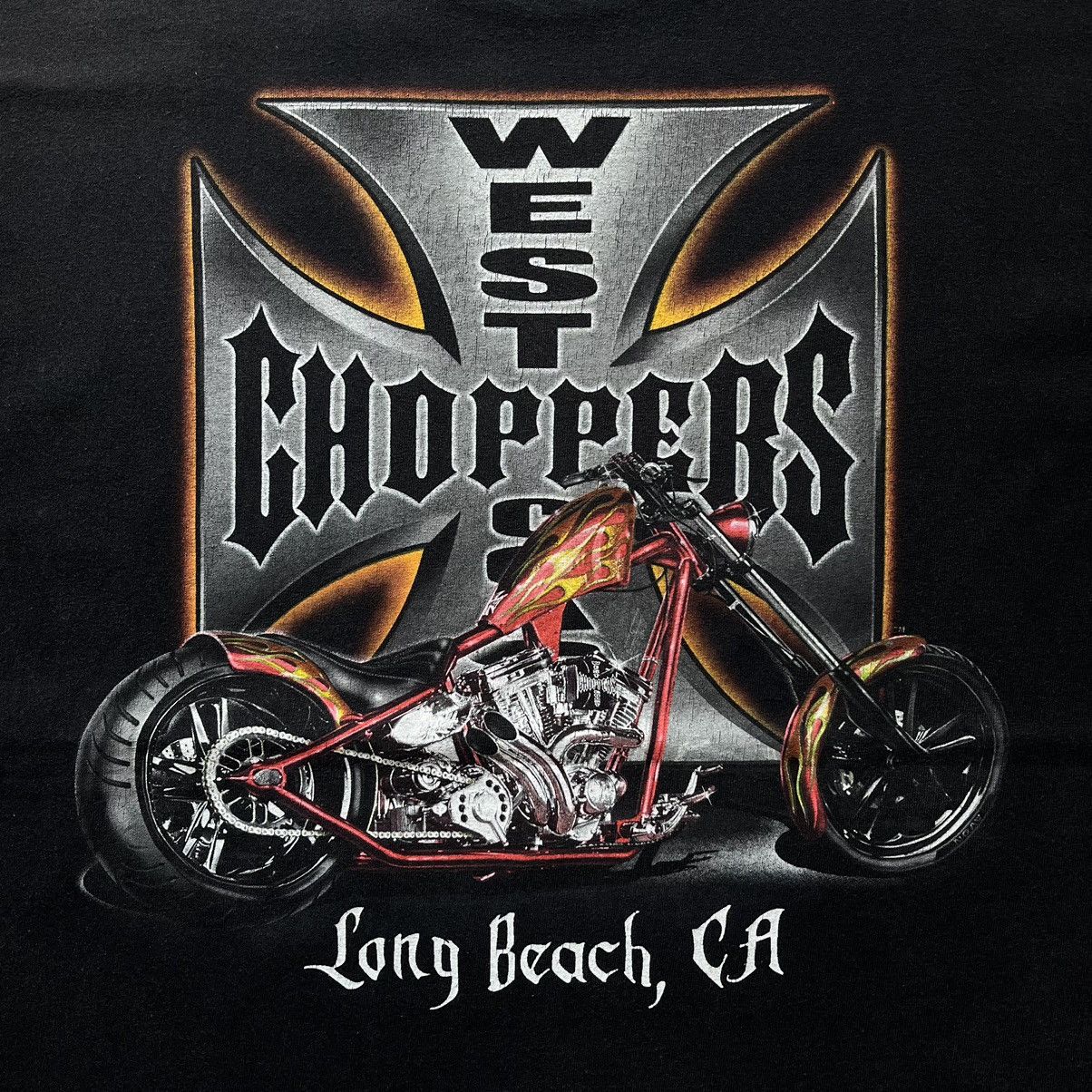 West Coast Choppers Vintage OG West coast choppers tee 00s Y2K Size US XL / EU 56 / 4 - 3 Thumbnail