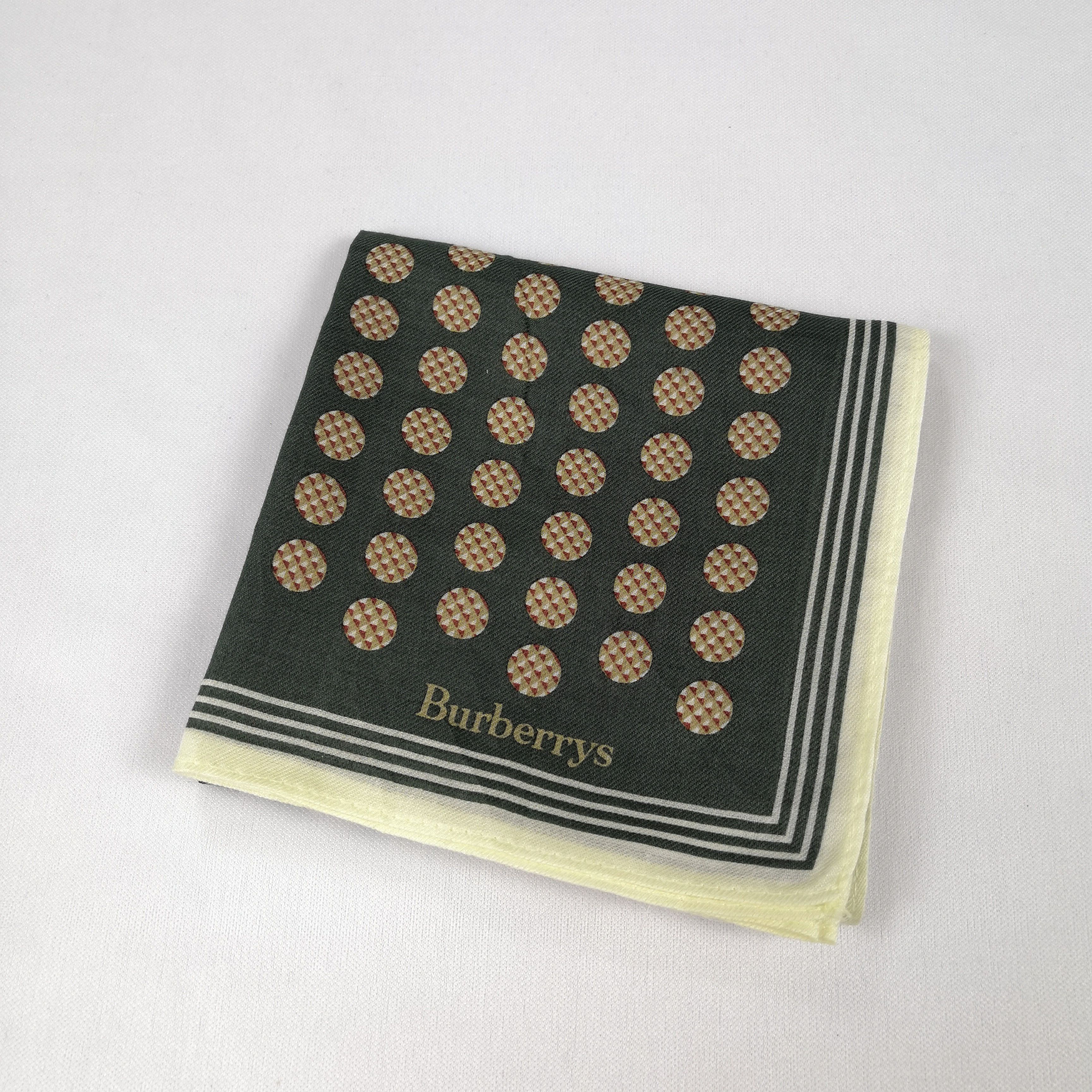 Burberry BNWT Vintage Burberry Handkerchief Neckerchief Bandana Size ONE SIZE - 5 Thumbnail