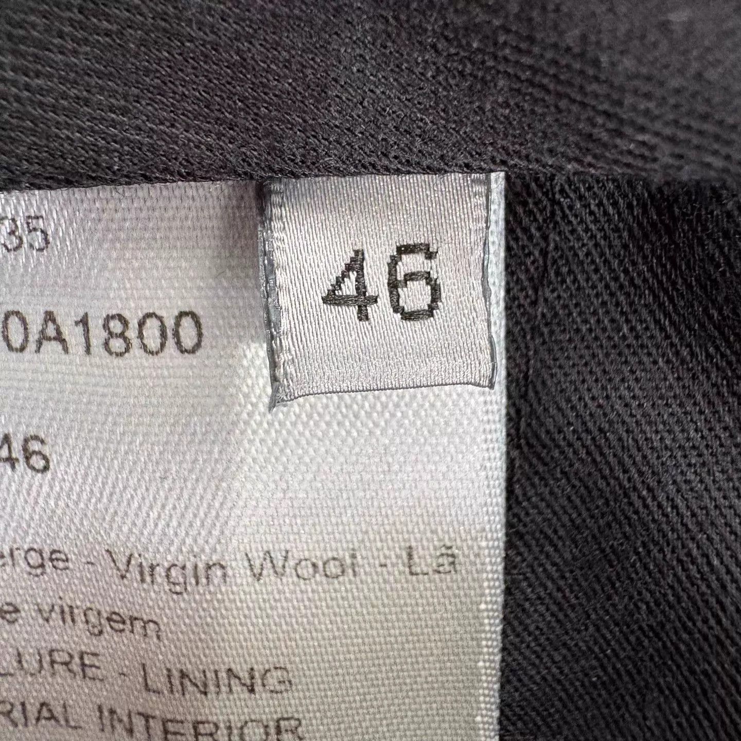 Dior DIOR Stitched Black Casual Suit Trousers 46 Size US 30 / EU 46 - 5 Thumbnail