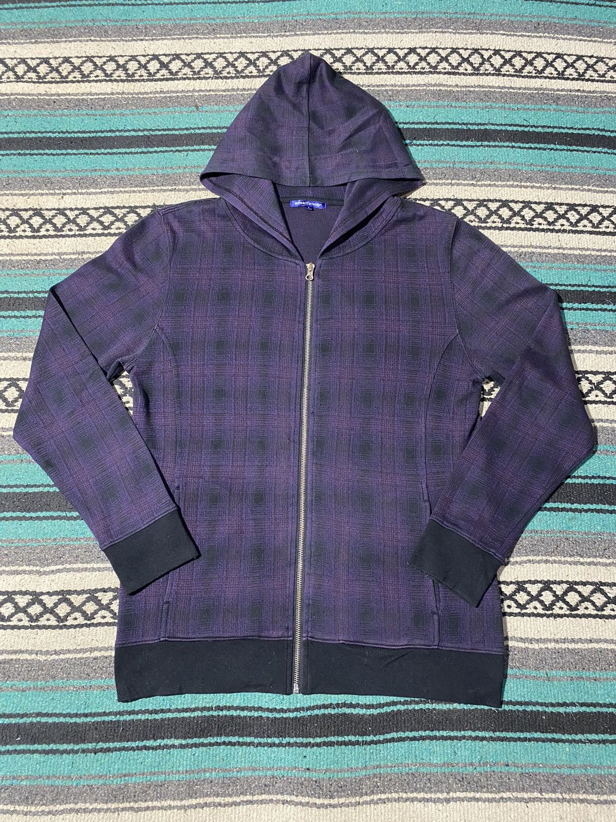 semanticdesign Semantic Design Veterano Purple Hoodie Size US L / EU 52-54 / 3 - 2 Thumbnail