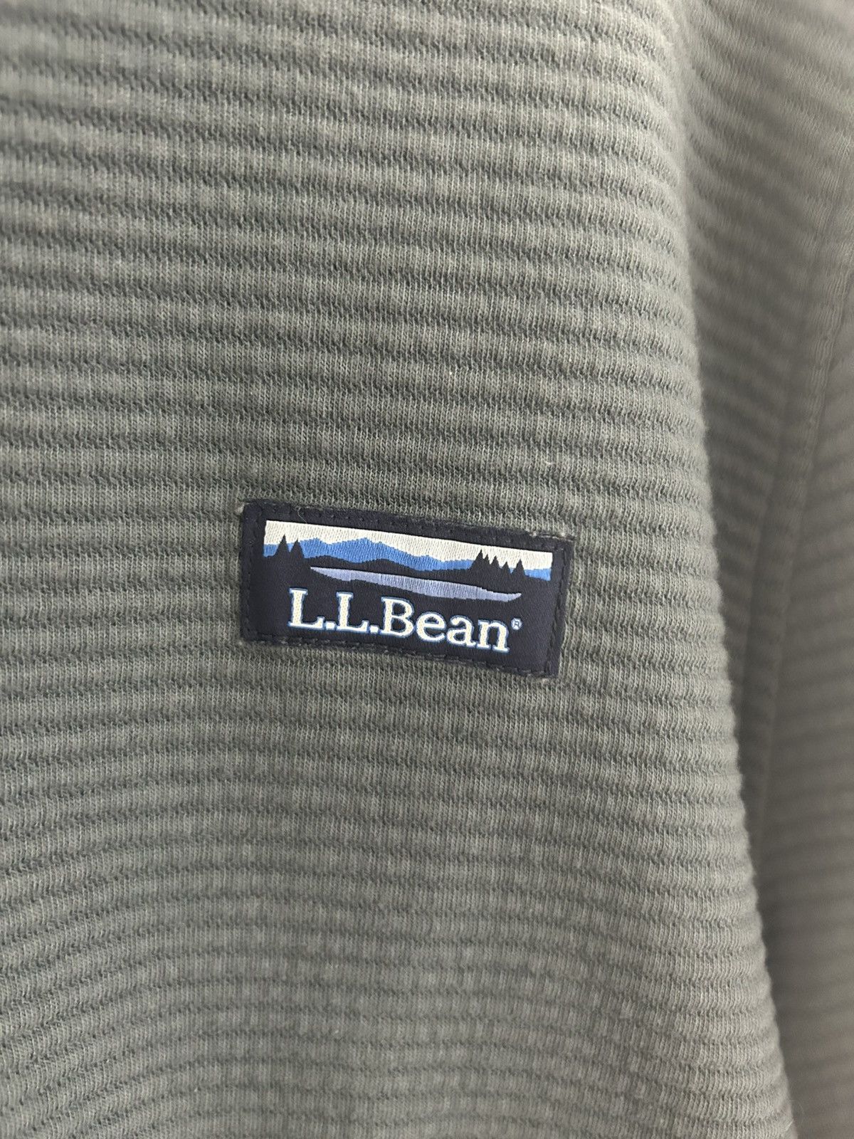 L.L. Bean L.L. Bean Men’s Lakewashed Double-Knit 1/4 Zip Pullover NWOT Size US L / EU 52-54 / 3 - 3 Thumbnail