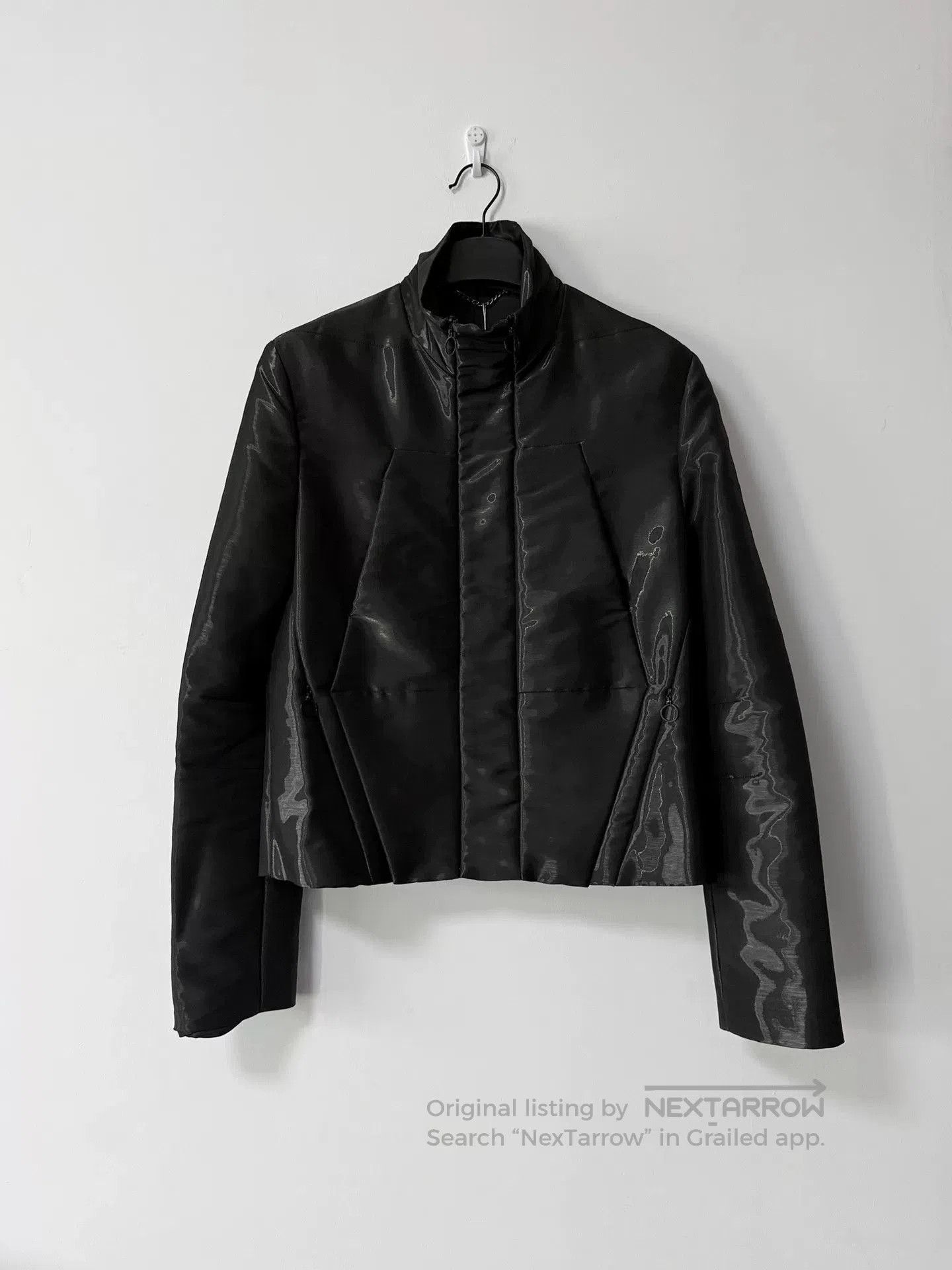 Balenciaga Balenciaga Deconstructed Liquid Metal Jacket. Size US S / EU 44-46 / 1 - 1 Thumbnail