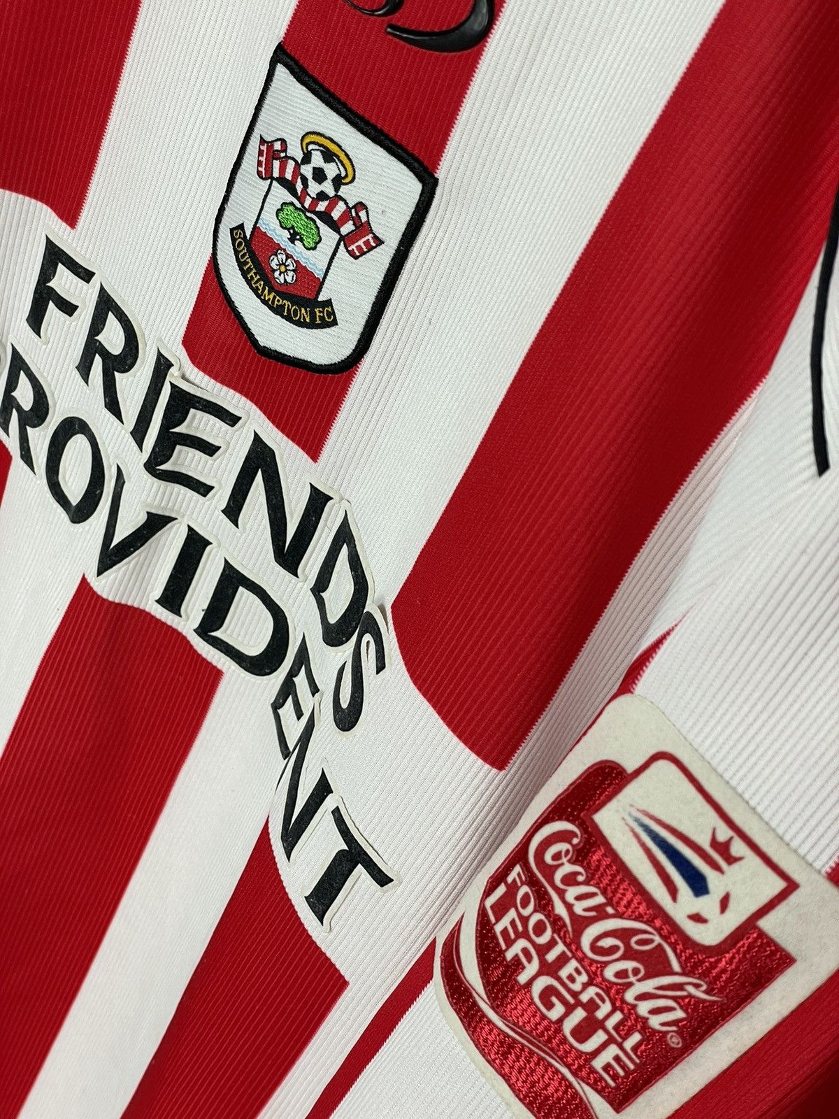 Coca Cola × Vintage Rare Vintage Southampton 99/01 jersey shirt – Medium size Size US M / EU 48-50 / 2 - 8 Thumbnail