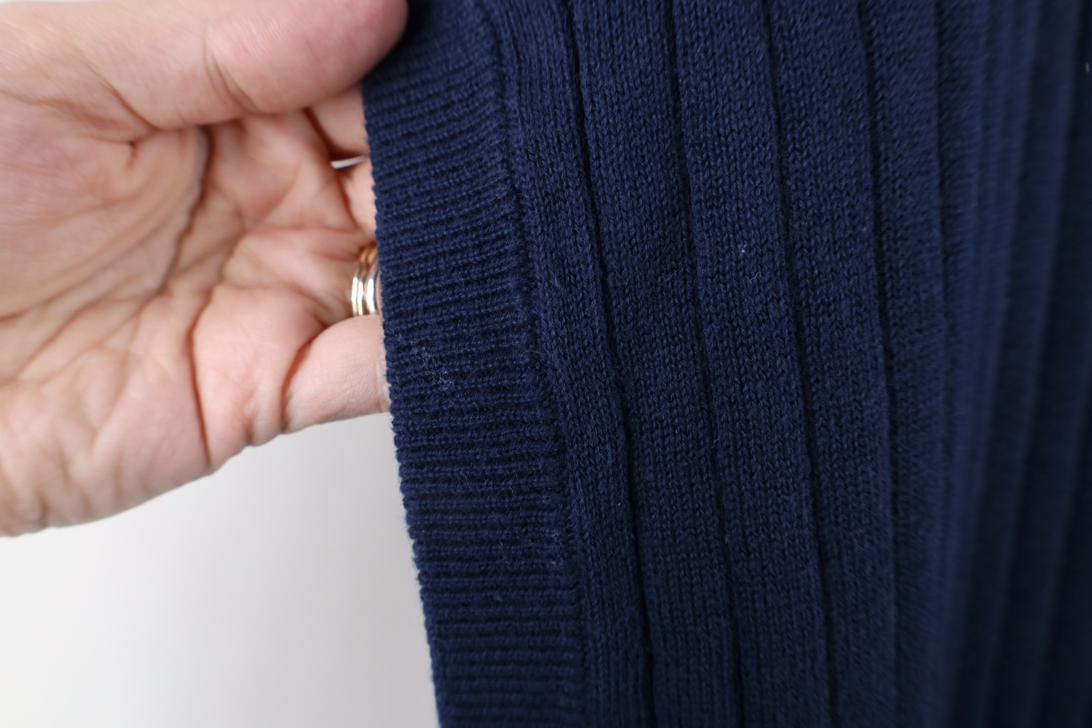 Adidas Vintage Adidas Out Cotton Ribbed Knit Sweater Vest Blue Size US XXL / EU 58 / 5 - 4 Thumbnail