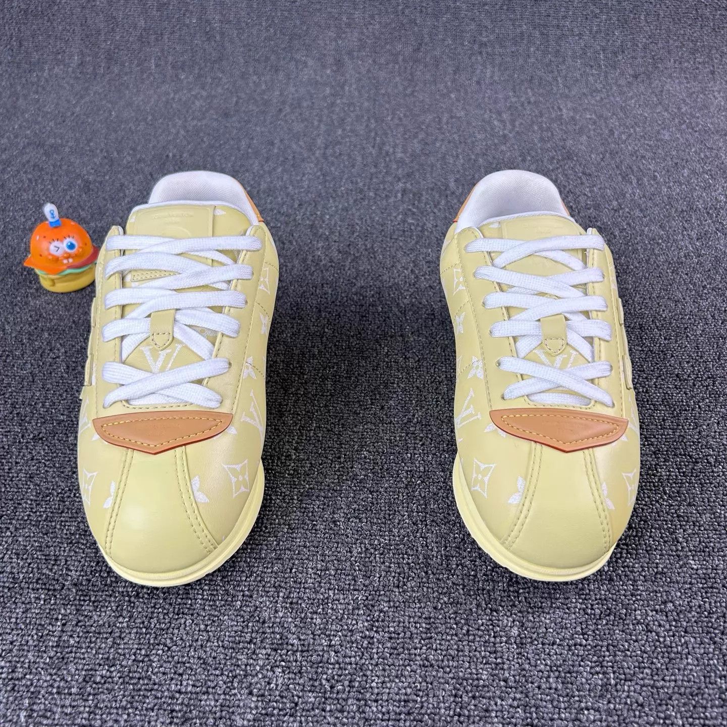 Louis Vuitton LV Yellow Monogram Casual Shoes 39 UK5 Size US 6 / EU 39 - 2 Thumbnail
