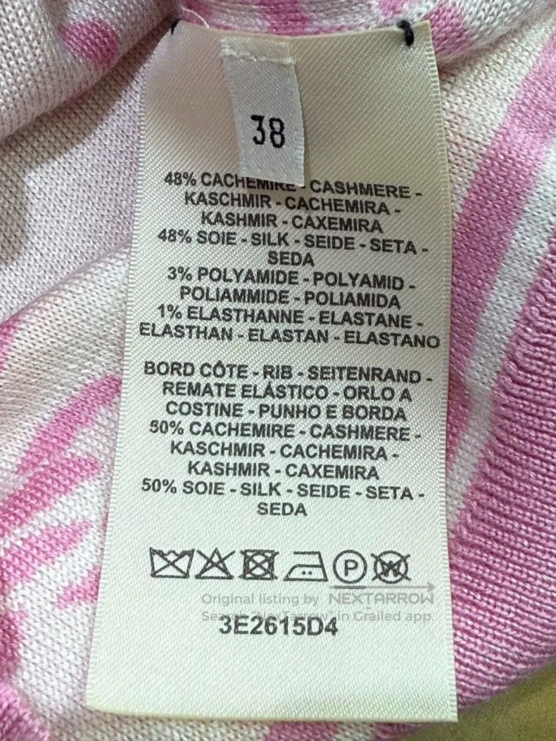 Hermes Hermes Pink Pig Nose Knitted Short-Sleeve Size XS / US 0-2 / IT 36-38 - 5 Thumbnail