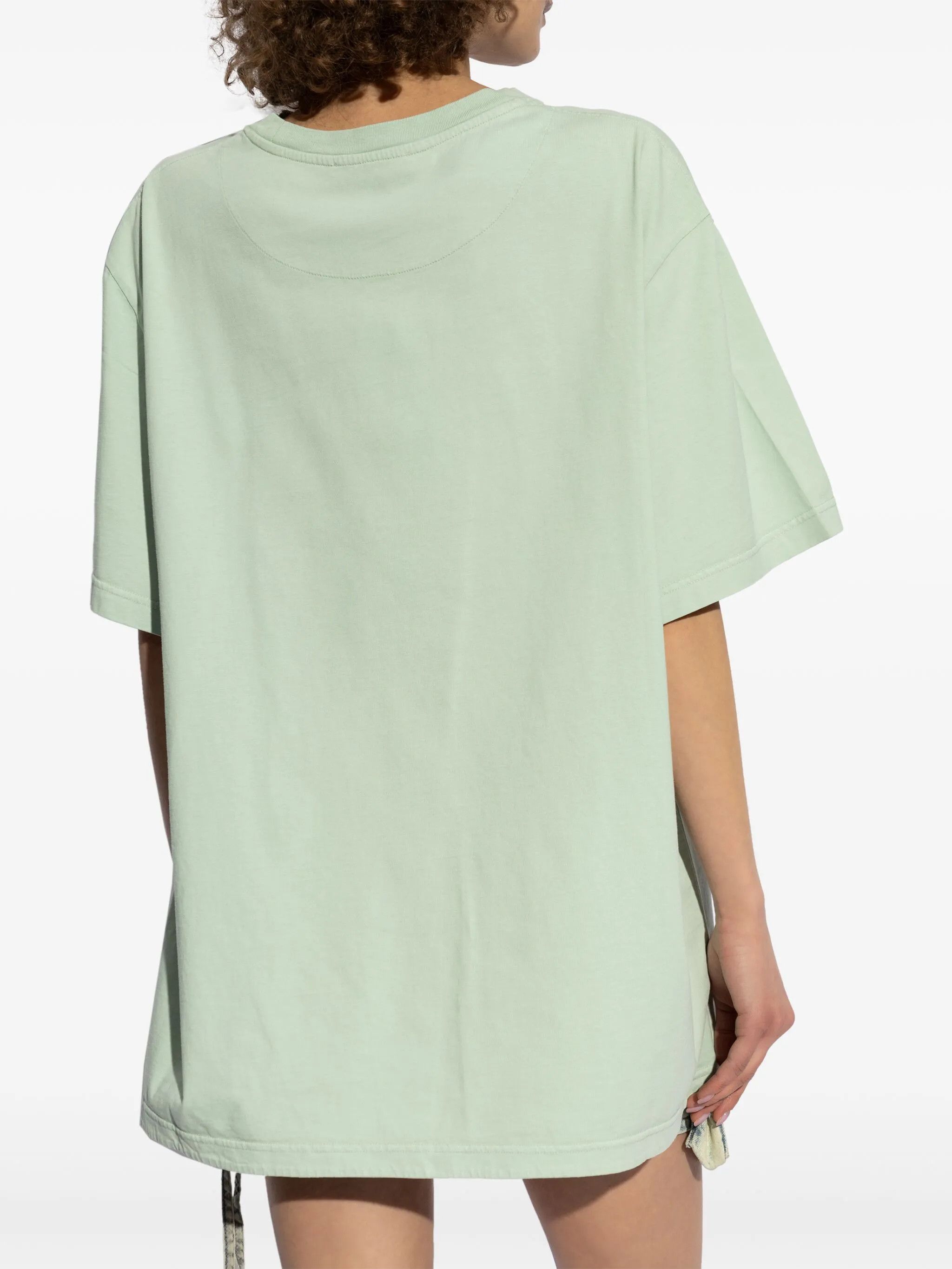 The Attico o1s22i1n0325 Oversized T-Shirt in Mint Size XS / US 0-2 / IT 36-38 - 3 Thumbnail