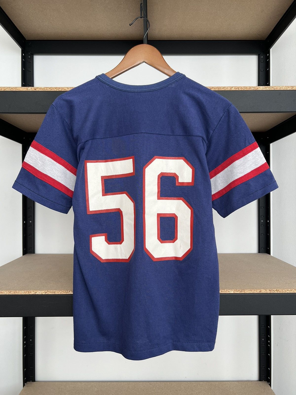 NFL Vintage 80s New York Giants NFL Lawrence Taylor #56 Jersey Size US M / EU 48-50 / 2 - 2 Thumbnail