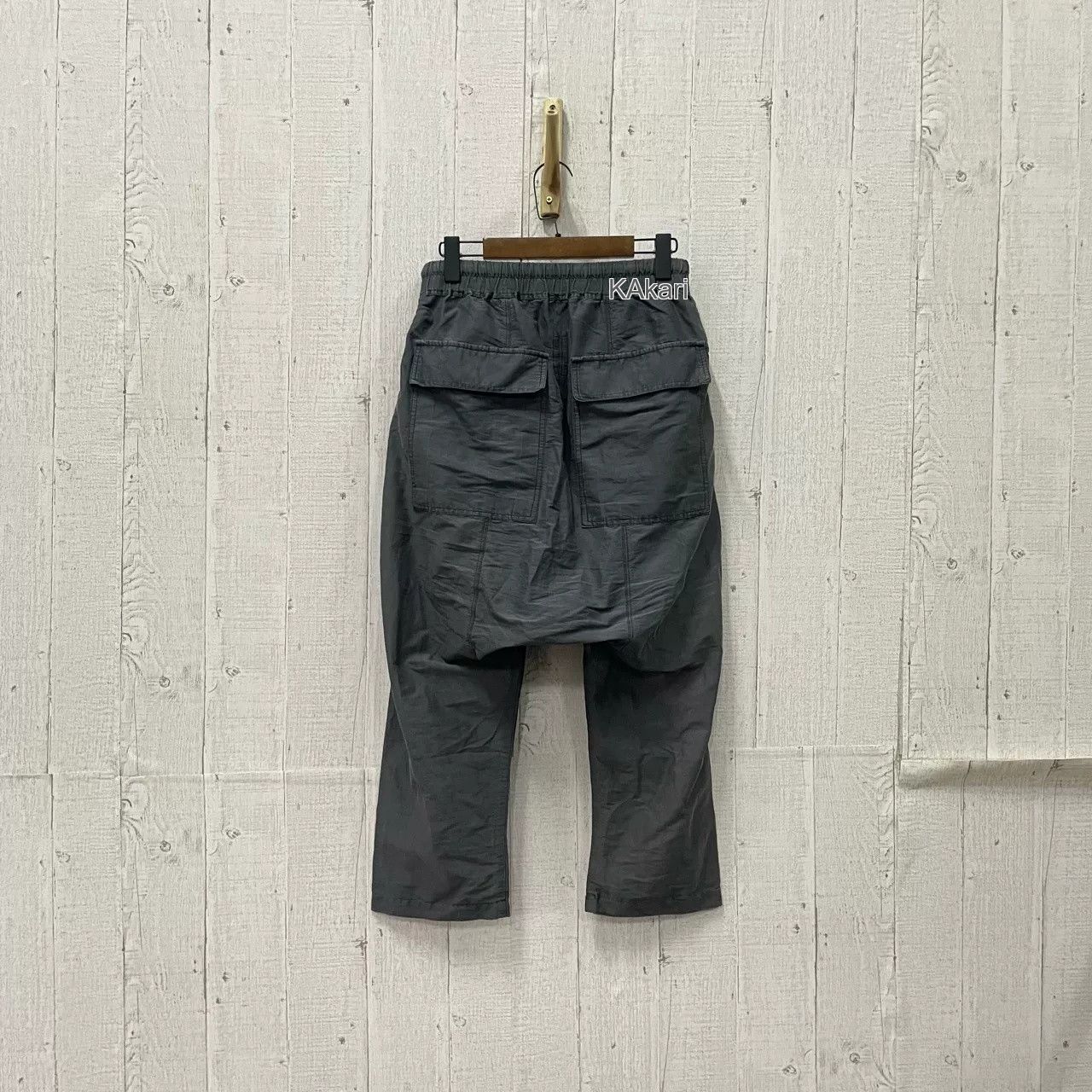 Rick Owens Rick Owens Gray Cropped Pants Size US 30 / EU 46 - 2 Thumbnail