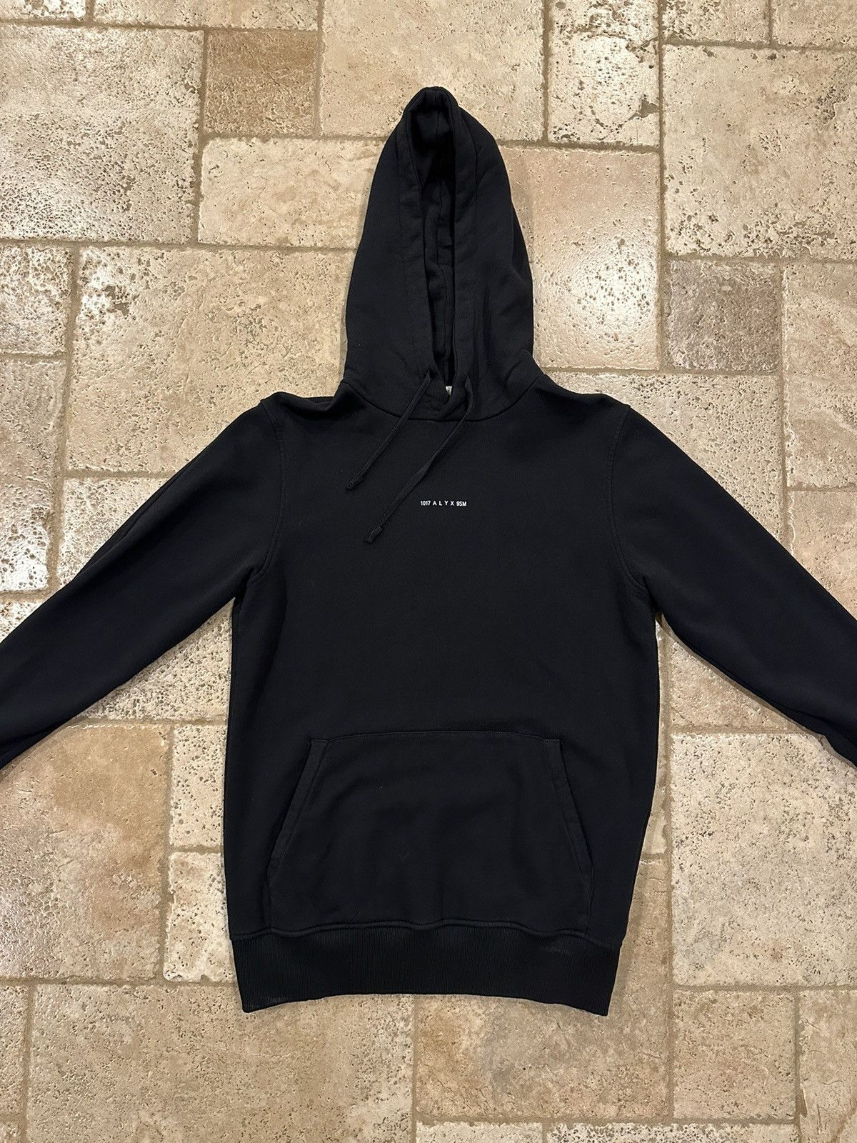 1017 ALYX 9SM 1017 Alyx 9SM Visual Logo Black Hoodie Size US L / EU 52-54 / 3 - 3 Thumbnail