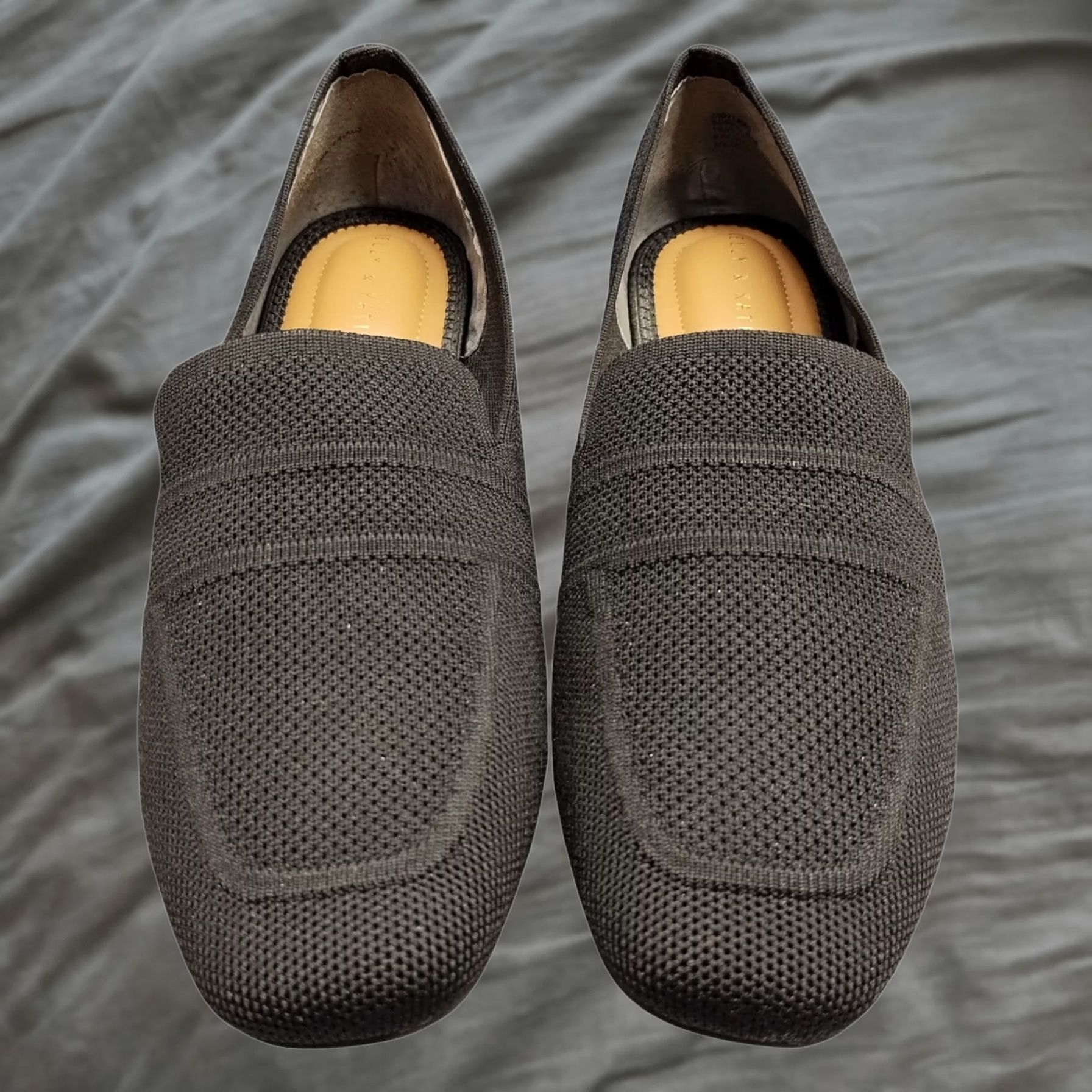 Vintage Kelly & Katie Soren Knit Loafers Womens Size: 8M Black Slip On Comfort Square Toe Loafer - Pre-owned Size US 8 / IT 38 - 1 Thumbnail