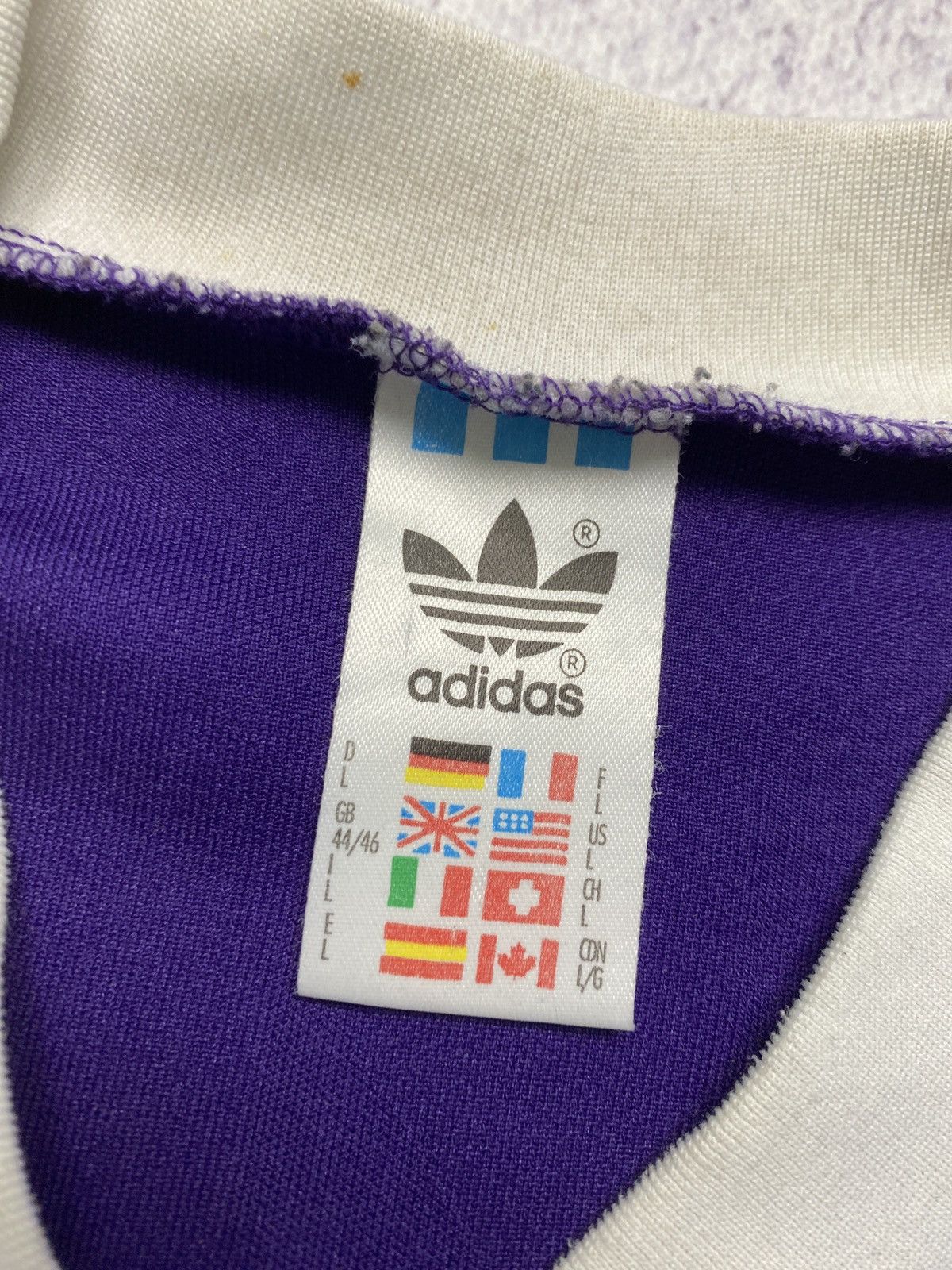 Adidas × Vintage Vintage 90's Adidas Template Goalkeeper Longsleeve Jersey Size US L / EU 52-54 / 3 - 8 Thumbnail