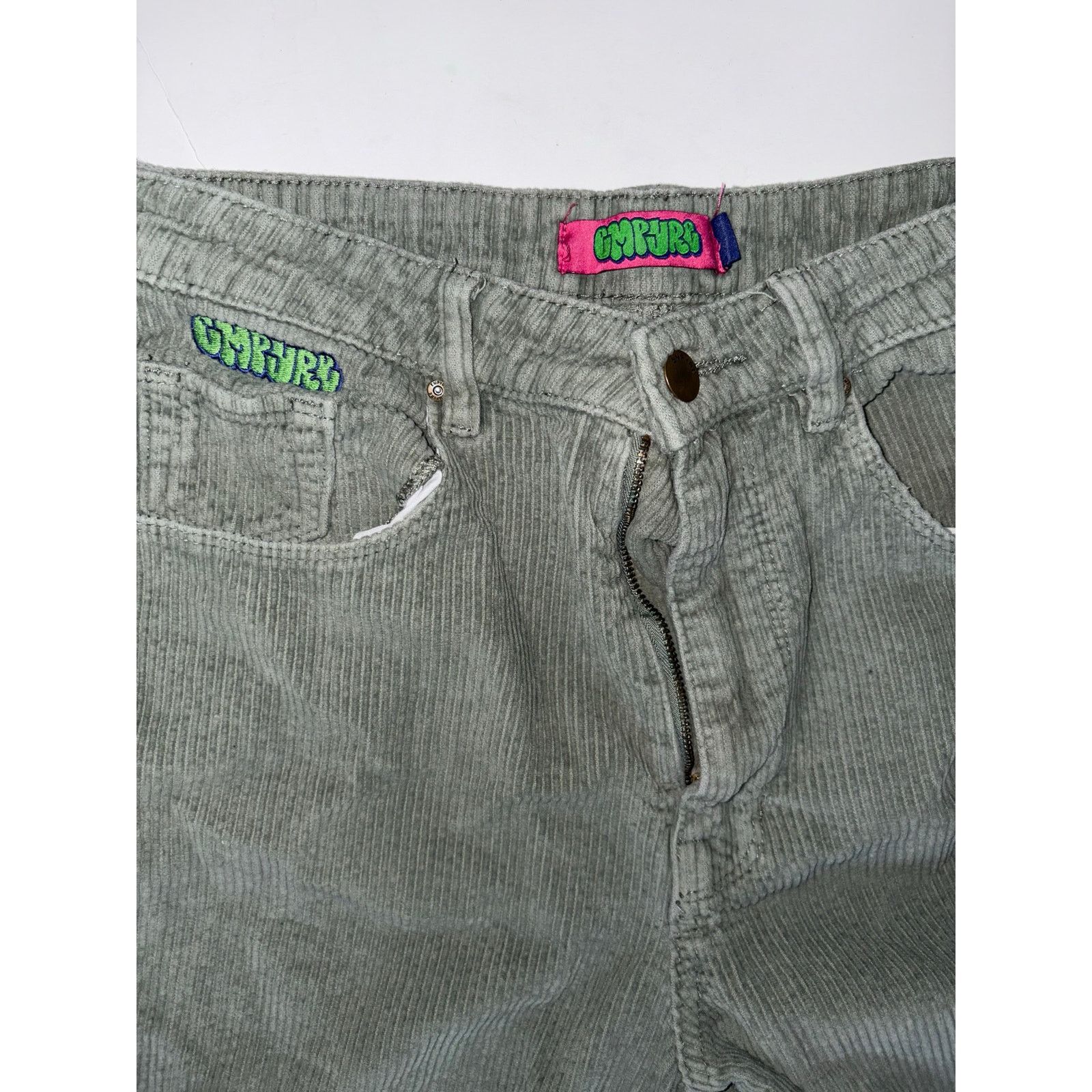 Empyre Empyre Tori Pants Corduroy women’s 8 green Size 30" / US 8 / IT 44 - 2 Thumbnail