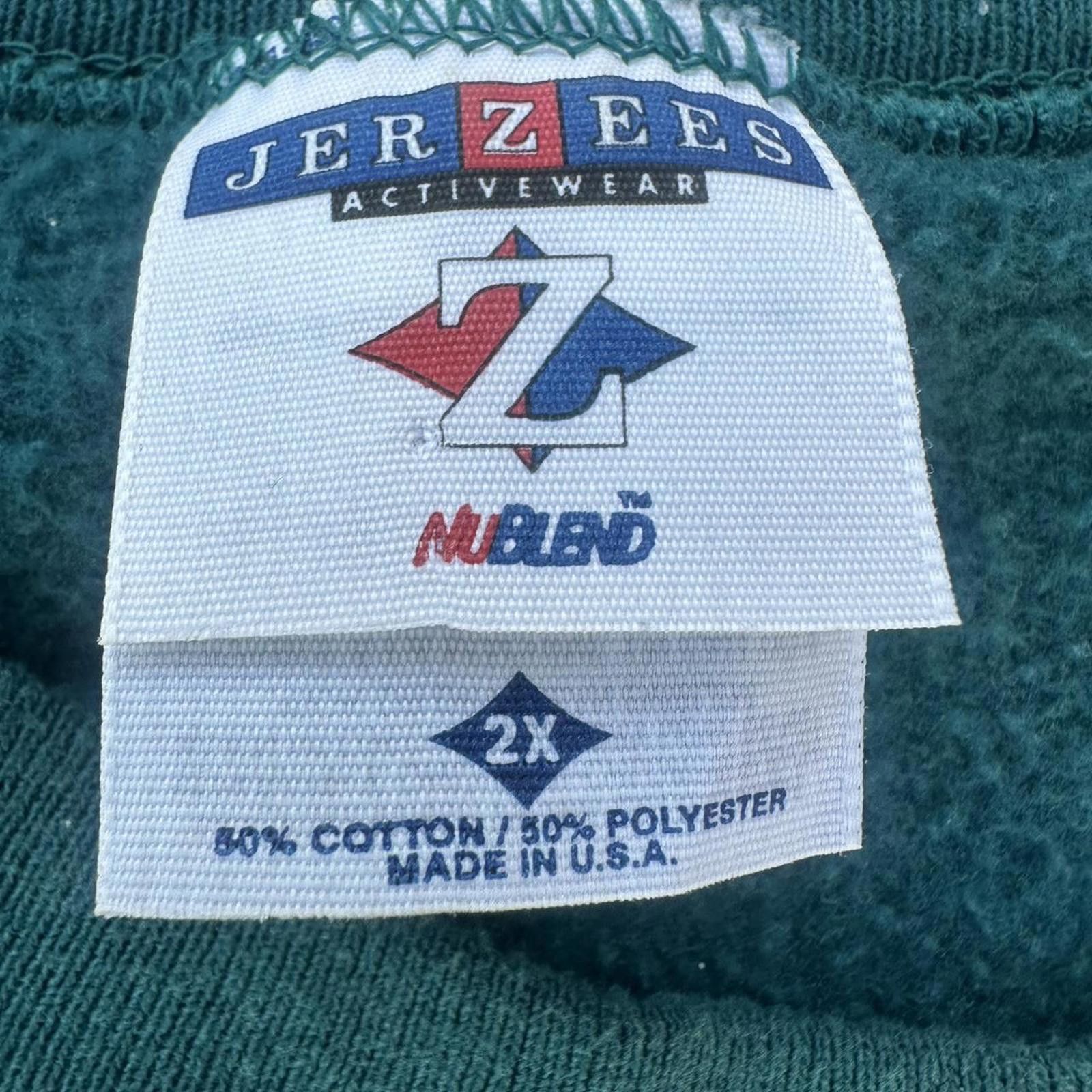 Jerzees Soft and comfy vintage 90s crewneck sweatshirt #90s Size US XL / EU 56 / 4 - 2 Thumbnail
