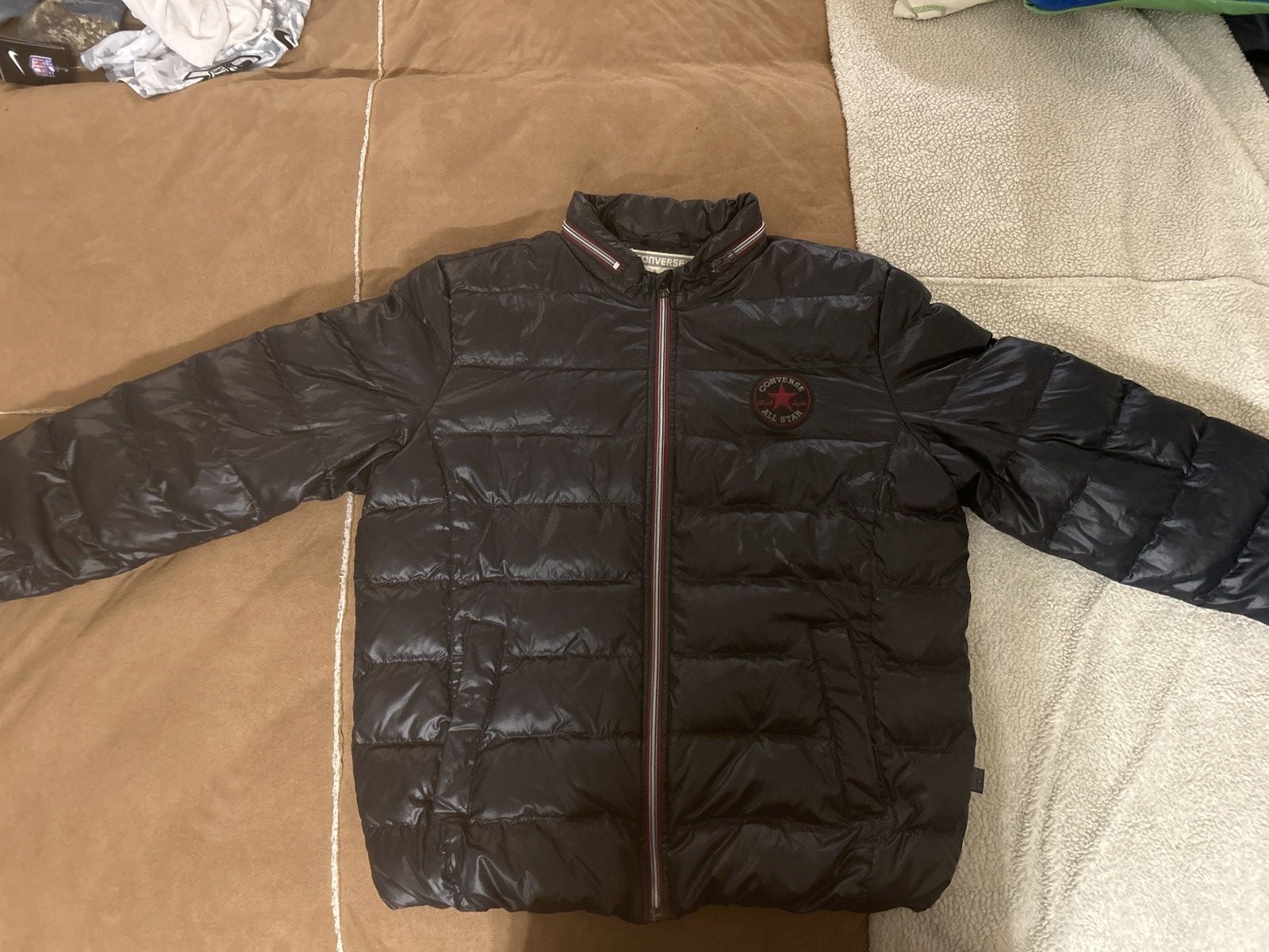 Converse Converse Puffer Jacket with fold out hood Size US S / EU 44-46 / 1 - 2 Thumbnail