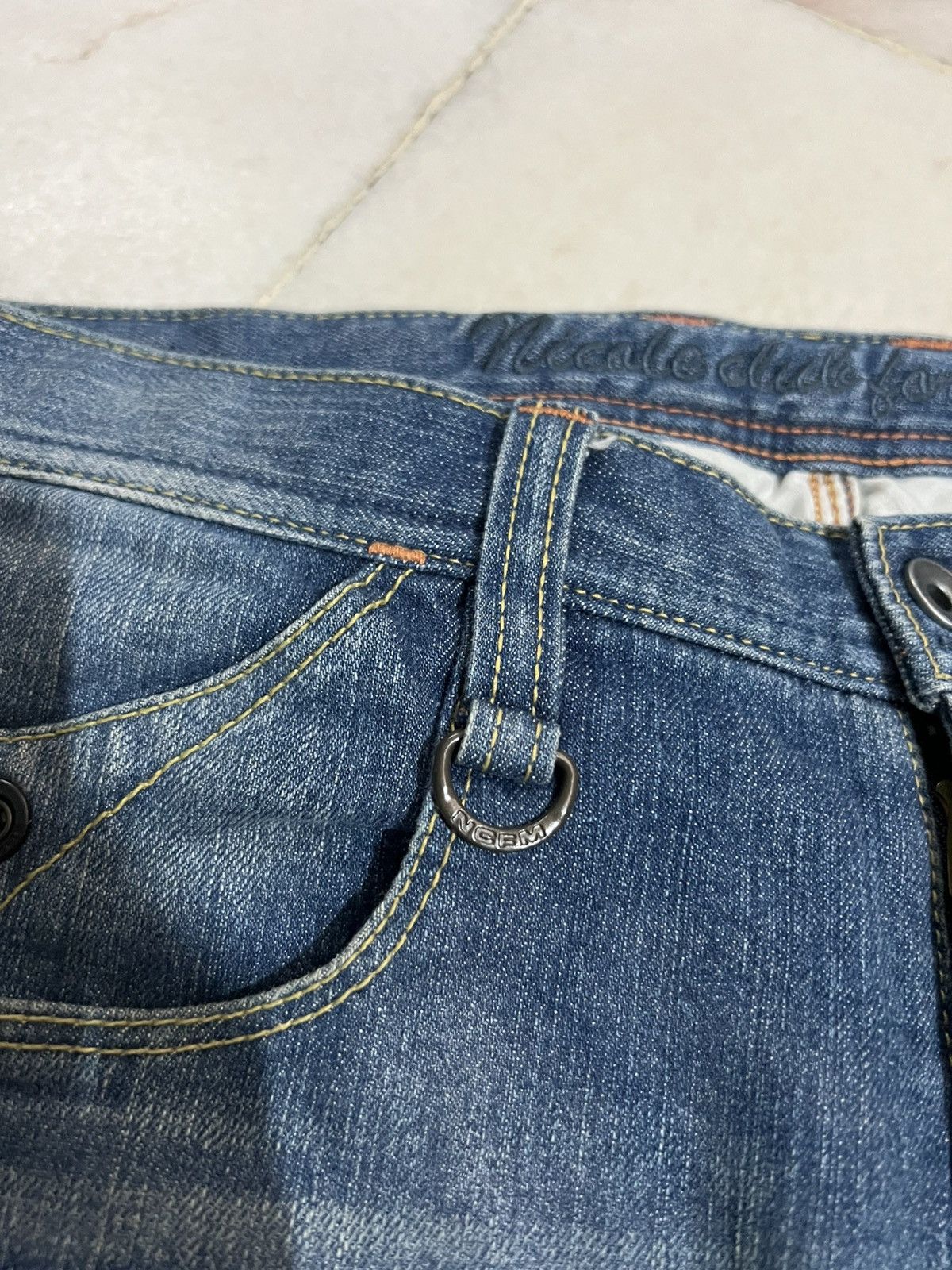 If Six Was Nine × Japanese Brand × Nicole Club 🌈NICOLE CLUB FOR MEN(NCF) BOOTCUT JEANS Size US 30 / EU 46 - 9 Thumbnail