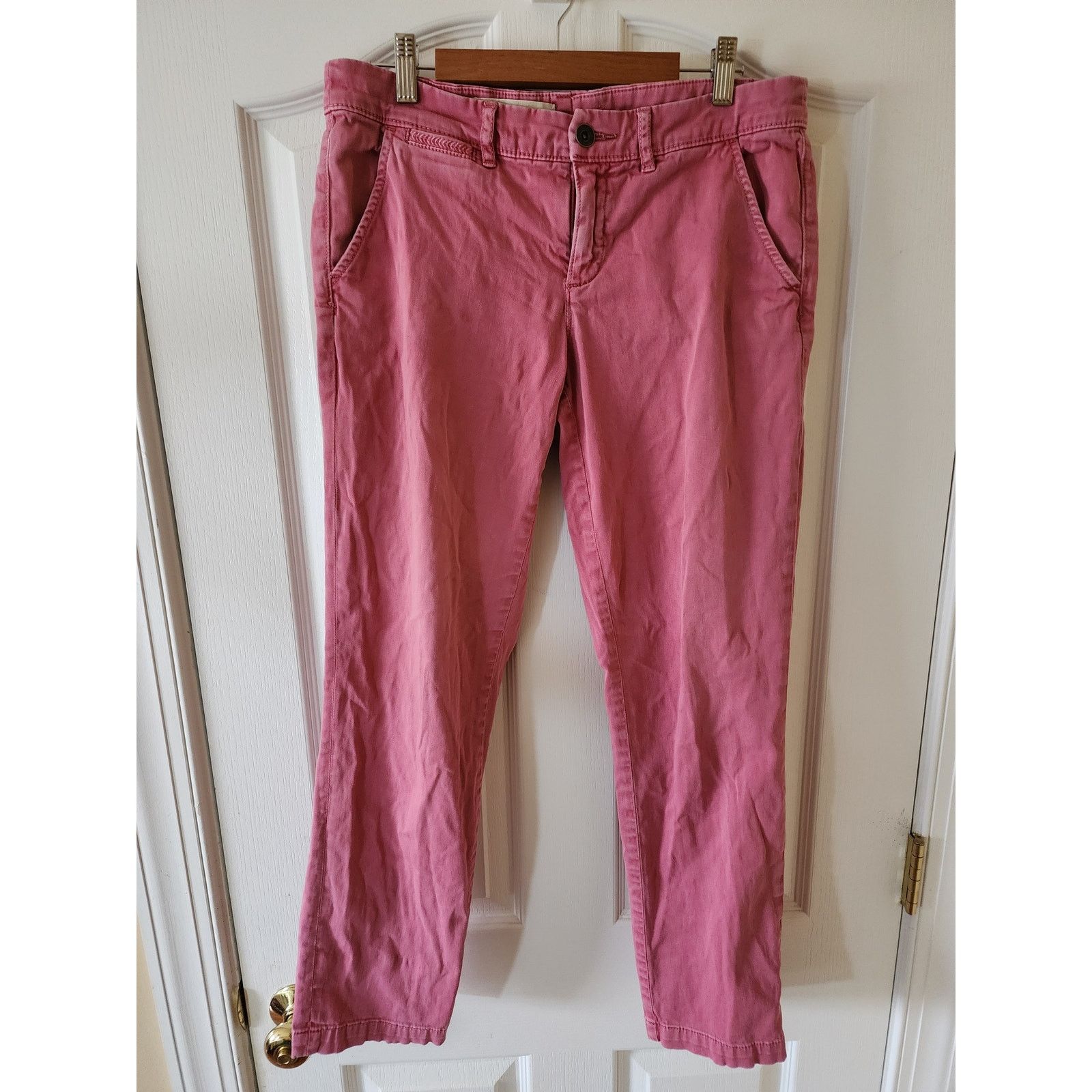 Anthropologie Pilcro and the Letterpress Womens 32 Hyphen Relaxed Fit Pink Size US 32 / EU 48 - 7 Thumbnail
