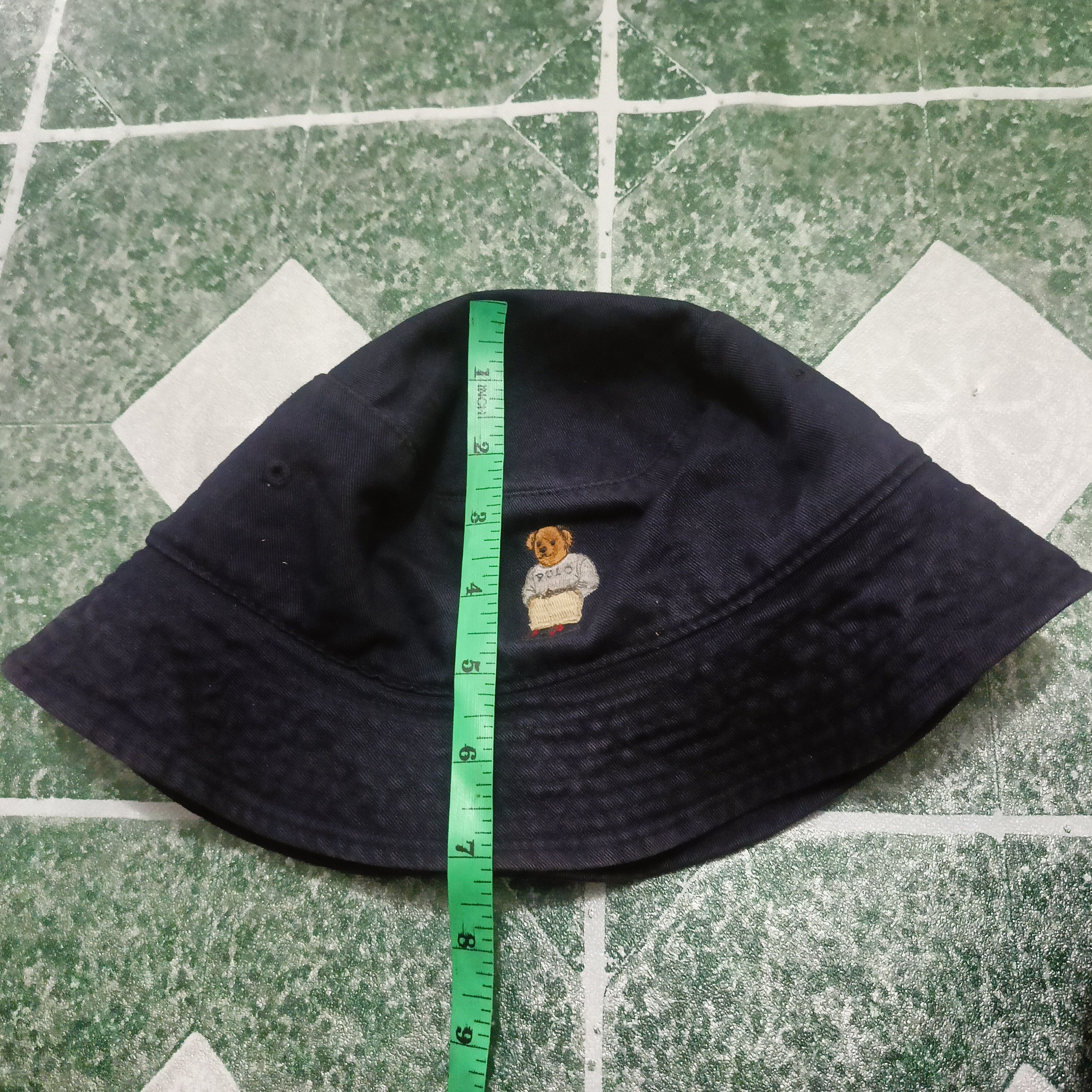 Polo Ralph Lauren × Vintage Vintage Polo bear ralph lauren embroidery Logo bucket hat Size ONE SIZE - 8 Thumbnail