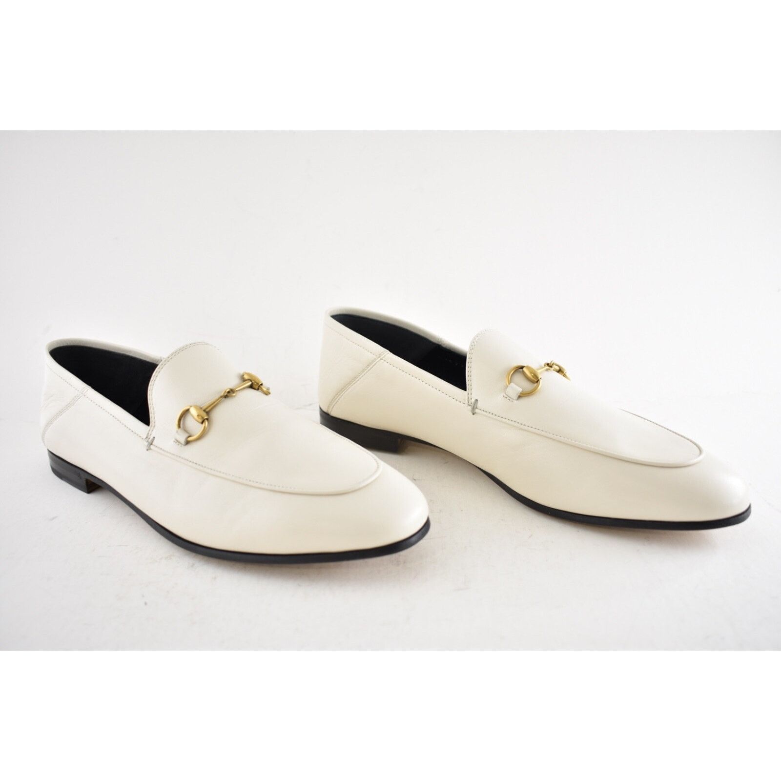 Gucci Gucci Brixton Collapsible Mystic White Leather Horsebit Size US 11.5 / IT 41.5 - 4 Thumbnail