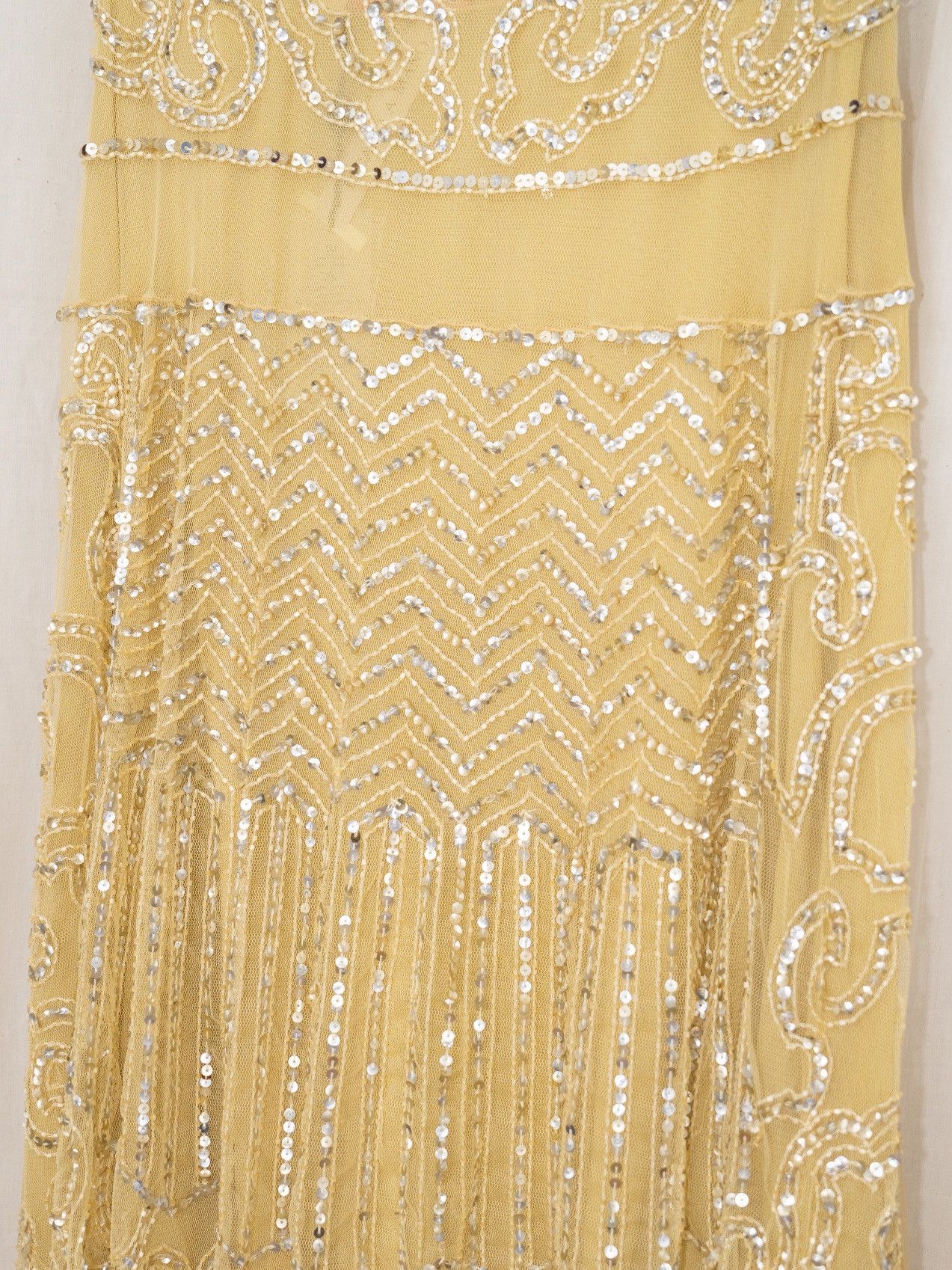 Blumarine Blumarine | Hand-Beaded Silk Skirt (Couture Line) Size 27" / US 4 / IT 40 - 2 Thumbnail