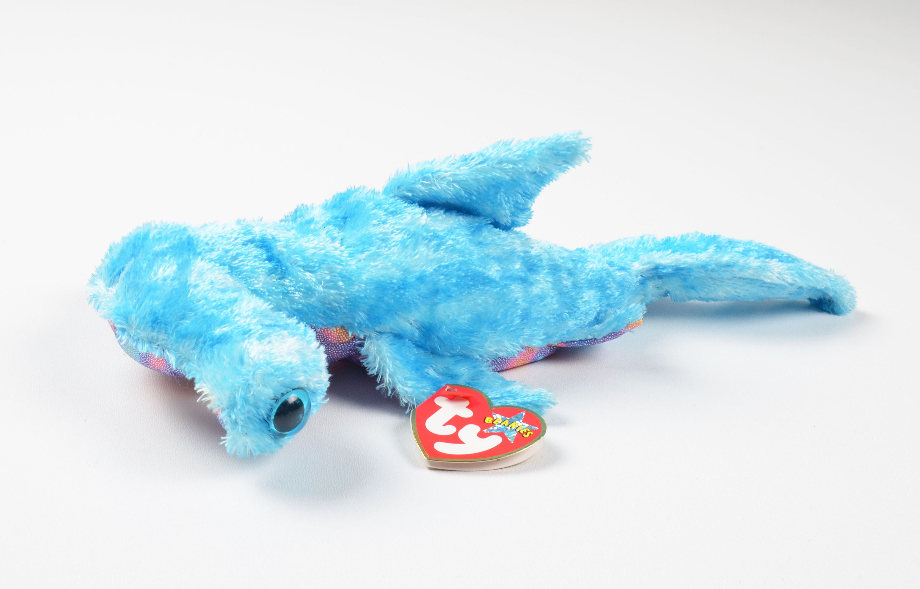 Other Ty Beanie Babies Sledge Hammerhead Shark Plush 2002 Size ONE SIZE - 1 Thumbnail