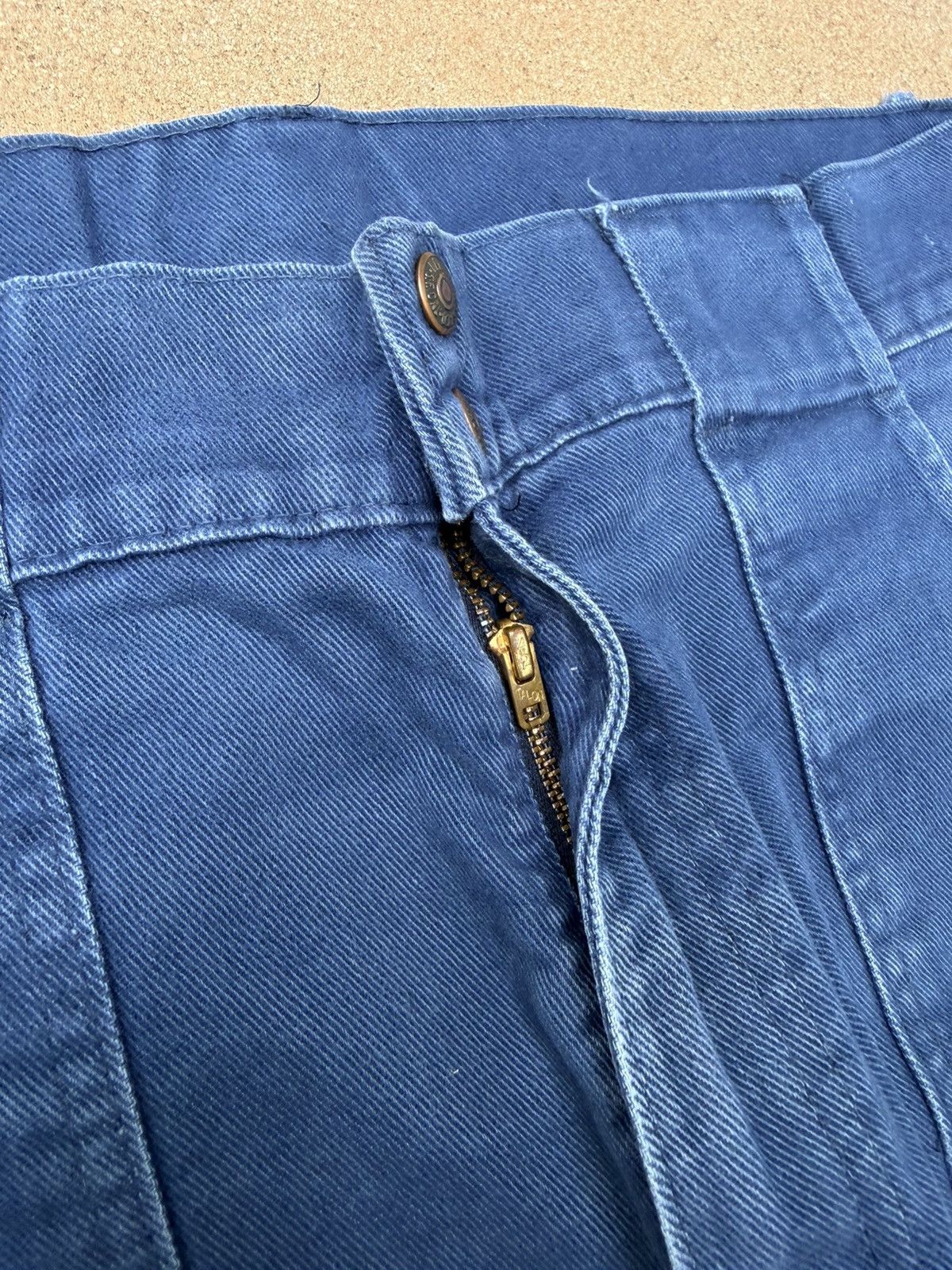 Levi's Vintage 70’s Levi’s 646 Bellbottom Flare Faded Pants 34x27 Size US 34 / EU 50 - 5 Thumbnail