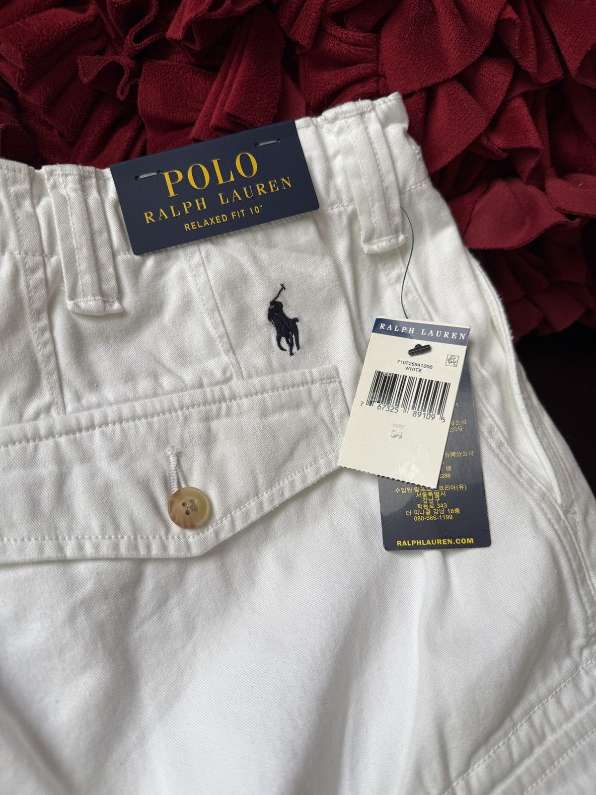 Polo Ralph Lauren Polo Ralph Lauren Classic Polo Chino 4 pockets Size 34 NWT Size US 34 / EU 50 - 4 Thumbnail