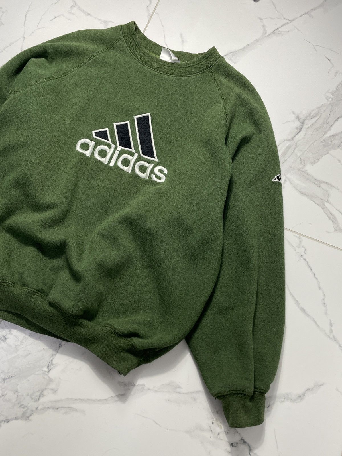 Adidas Vintage Adidas Cottone Track Suit Sweatshirt Pants Size S Size 36S - 3 Thumbnail