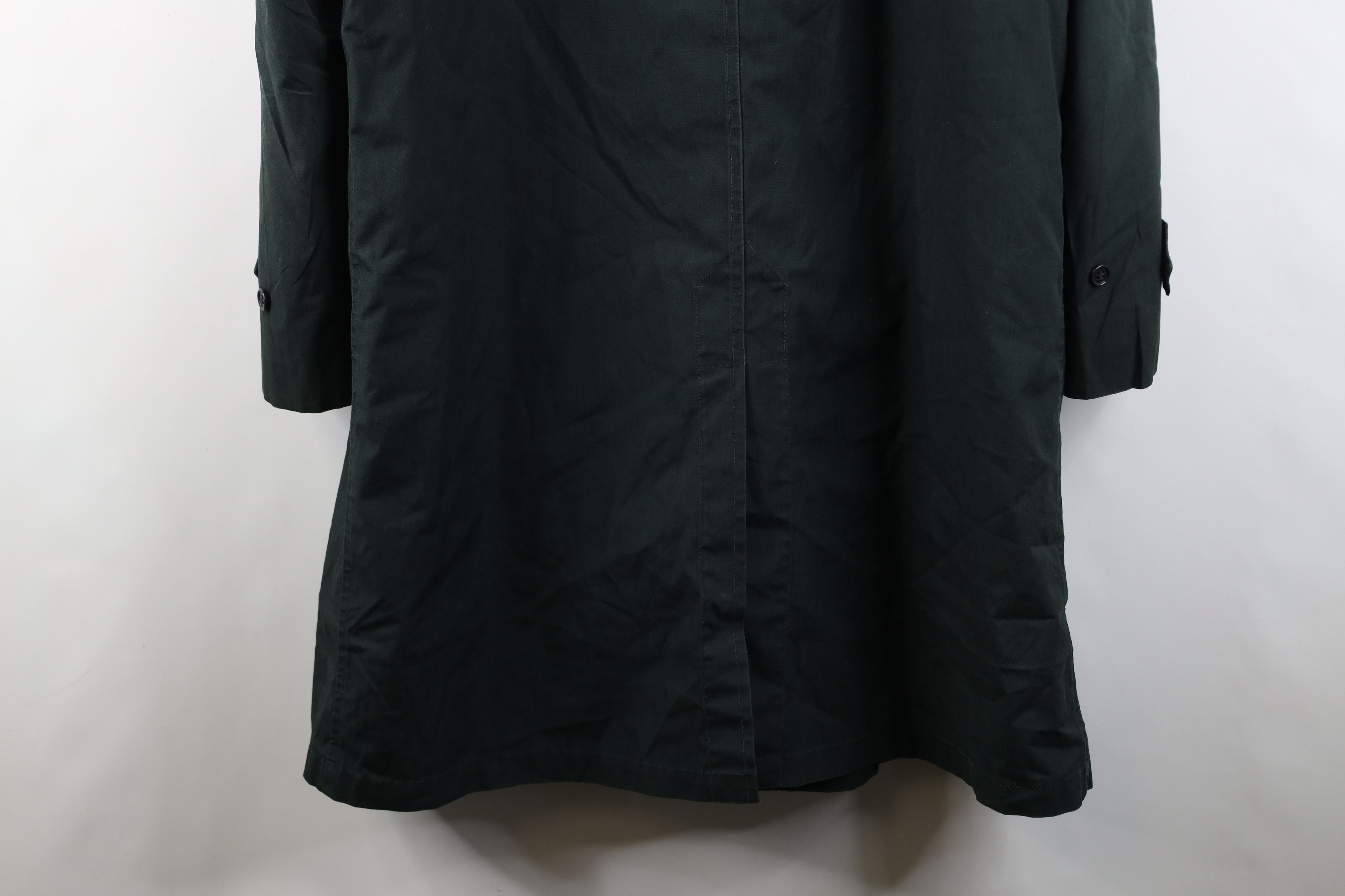 Vintage Vintage 70s Streetwear Trench Coat Rain Jacket Green USA Size US L / EU 52-54 / 3 - 16 Thumbnail
