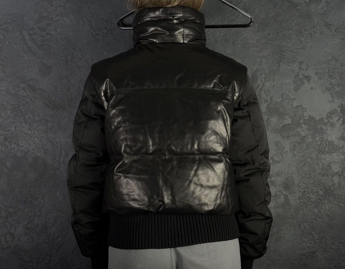 Bally RRP $3,300 BALLY Women’s Lamb Leather Puffer Jacket Vest Size M / US 6-8 / IT 42-44 - 3 Thumbnail