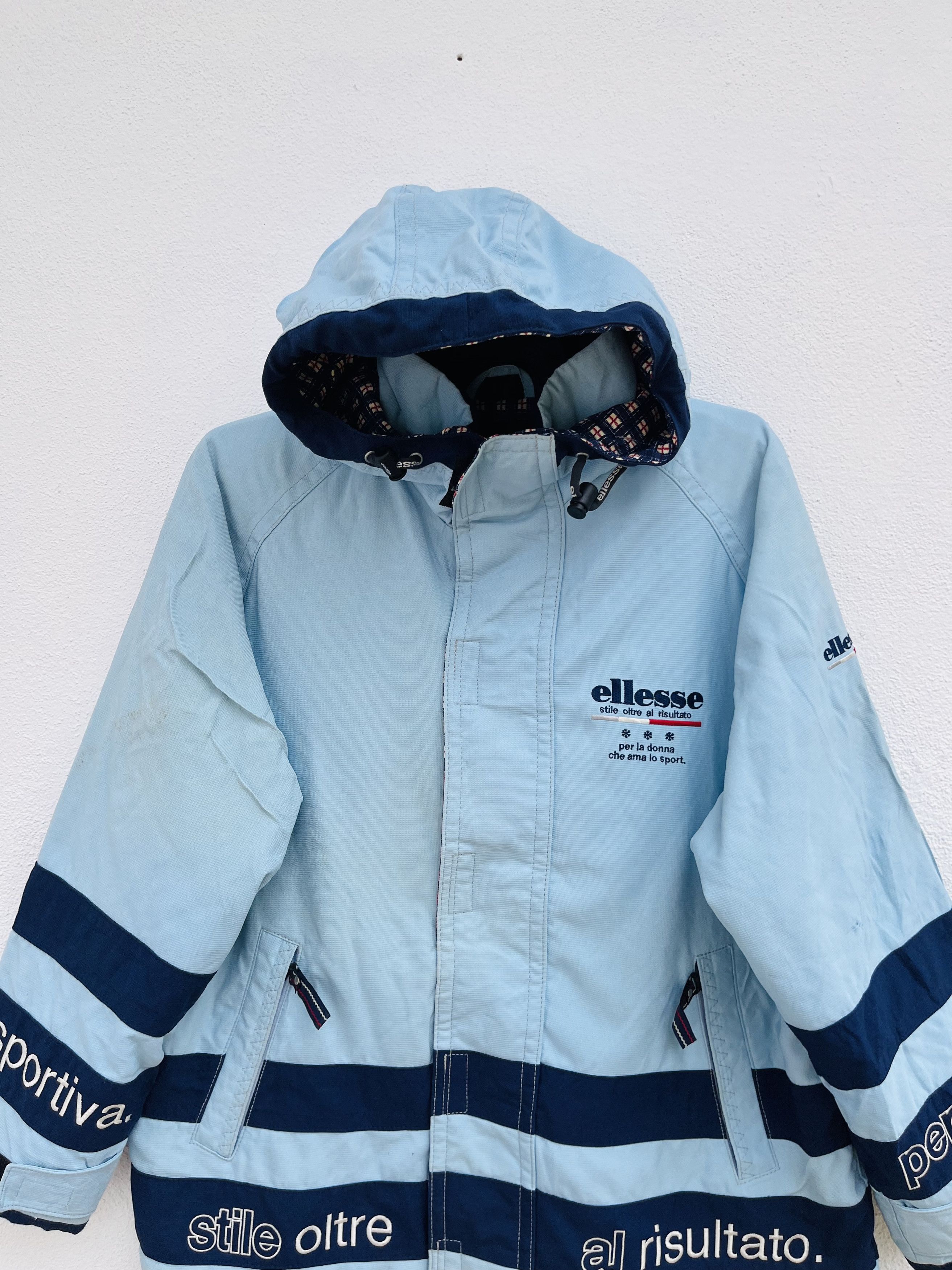 Ellesse × Vintage Vintage Ellesse Perugia Sportiva Designed Fashion Style Size US L / EU 52-54 / 3 - 3 Thumbnail