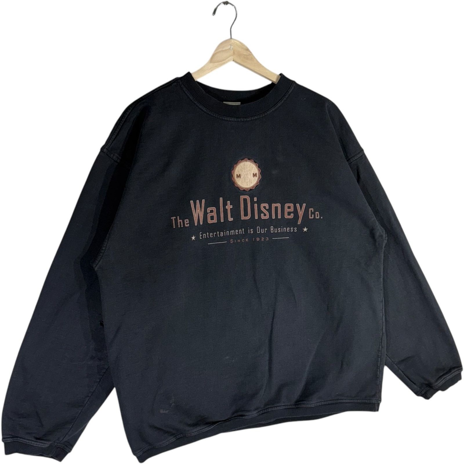 Disney Vintage Walt Disney Co Embroidered Spellout Crewneck 90s M Size US M / EU 48-50 / 2 - 4 Thumbnail