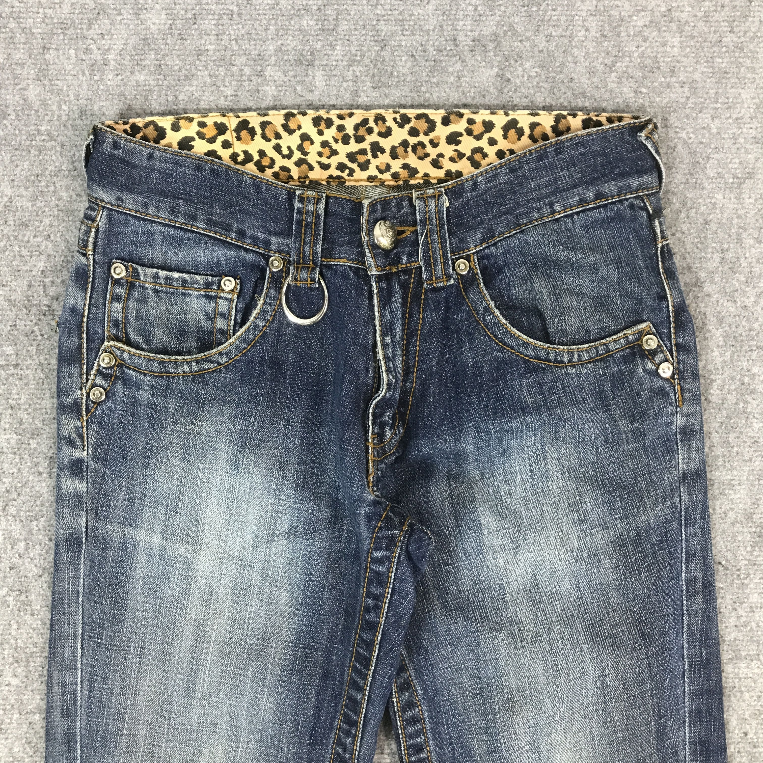 JUN MEN FLARE JUN MEN JAAPAN BOOTCUT DENIM JEANS PANTS Size US 30 / EU 46 - 3 Thumbnail