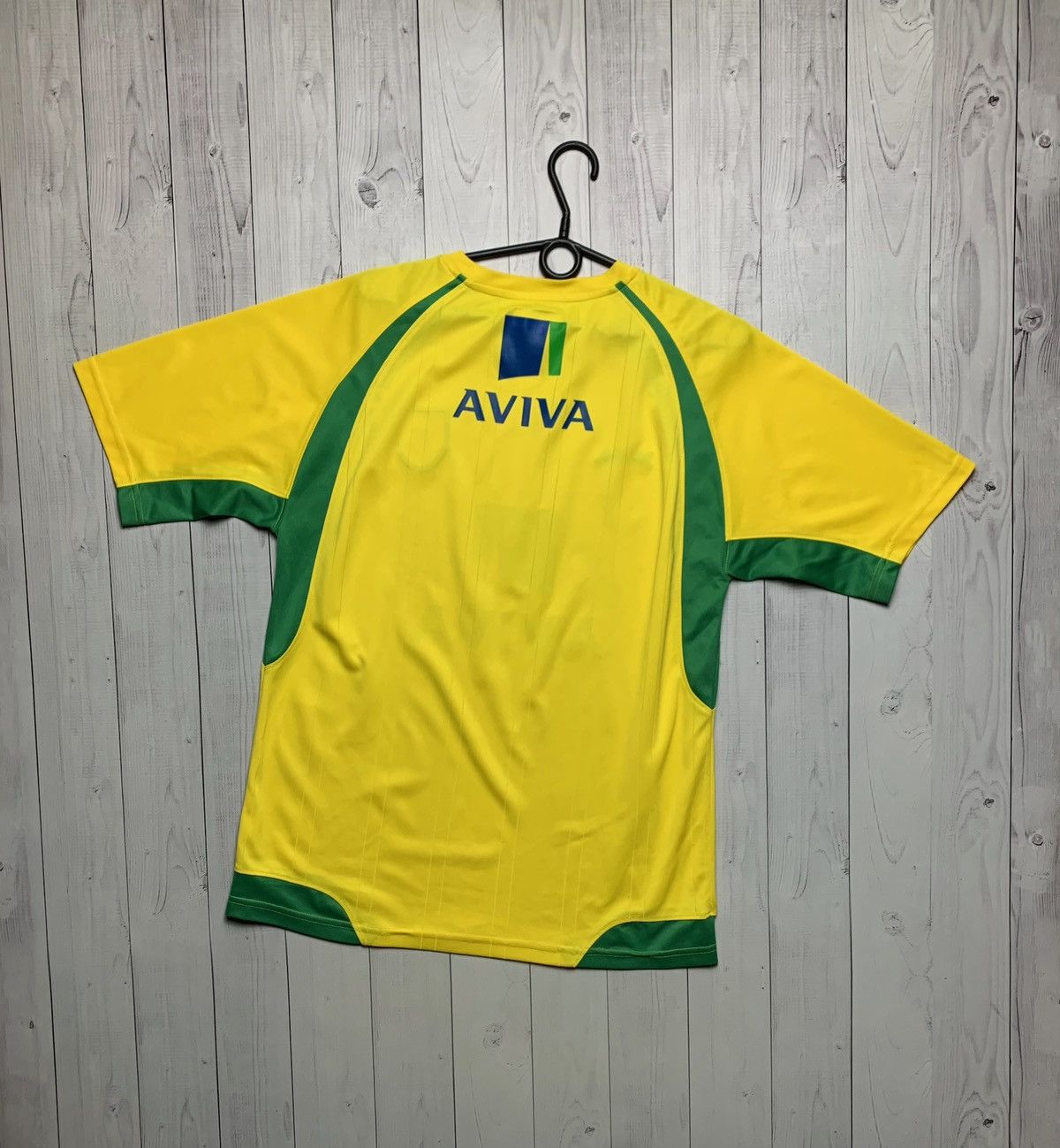 Vintage Vintage Norwich soccer jersey size M yellow XARA Size US M / EU 48-50 / 2 - 2 Thumbnail