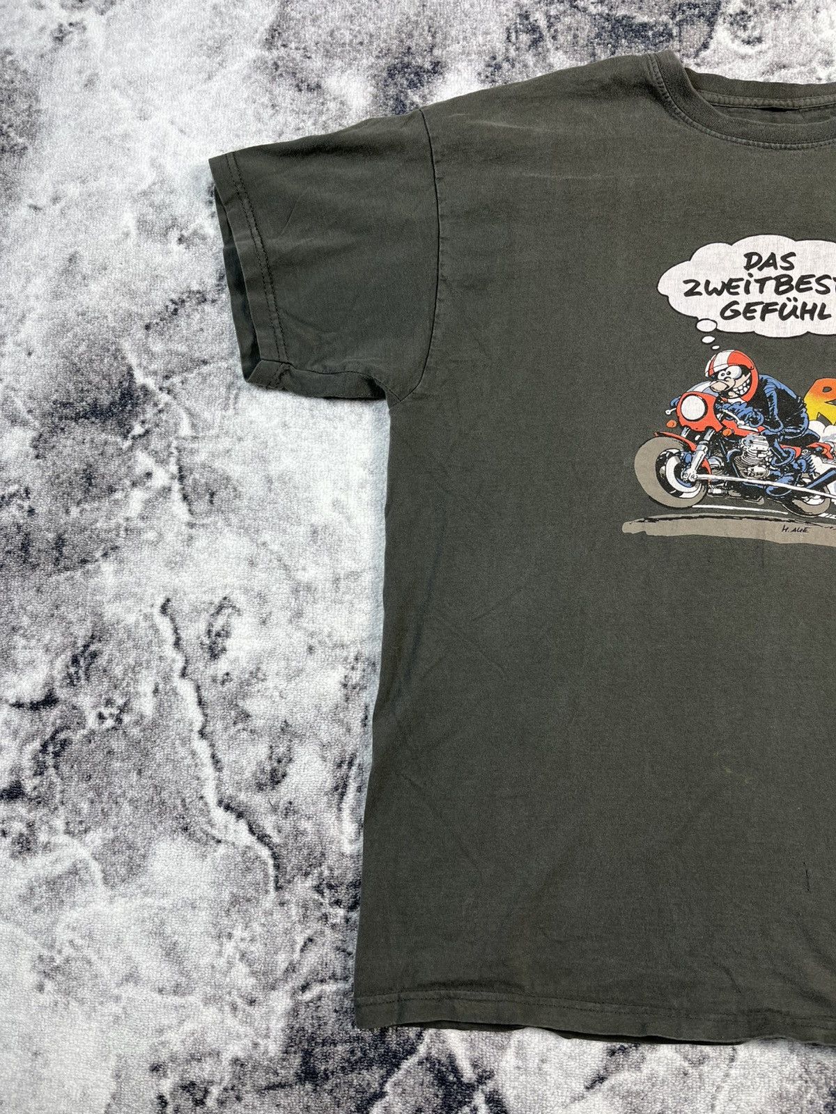 Band Tees Vintage Moto Roar Motorcycle Graphic Tee Oversize Size US L / EU 52-54 / 3 - 2 Thumbnail