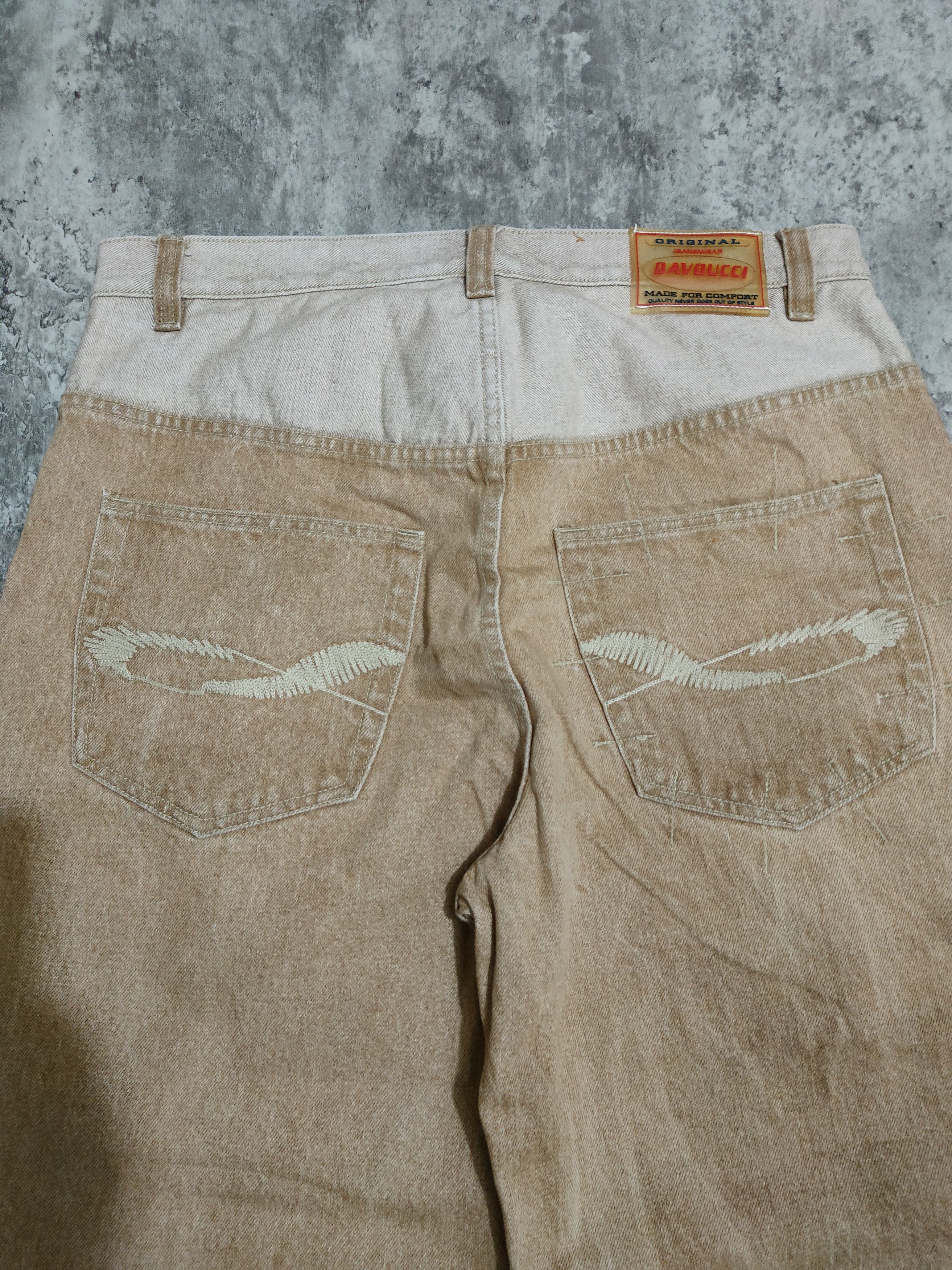 Vintage Vintage 90s Davoucci Baggy Hip hop Jeans street style Size US 36 / EU 52 - 5 Thumbnail