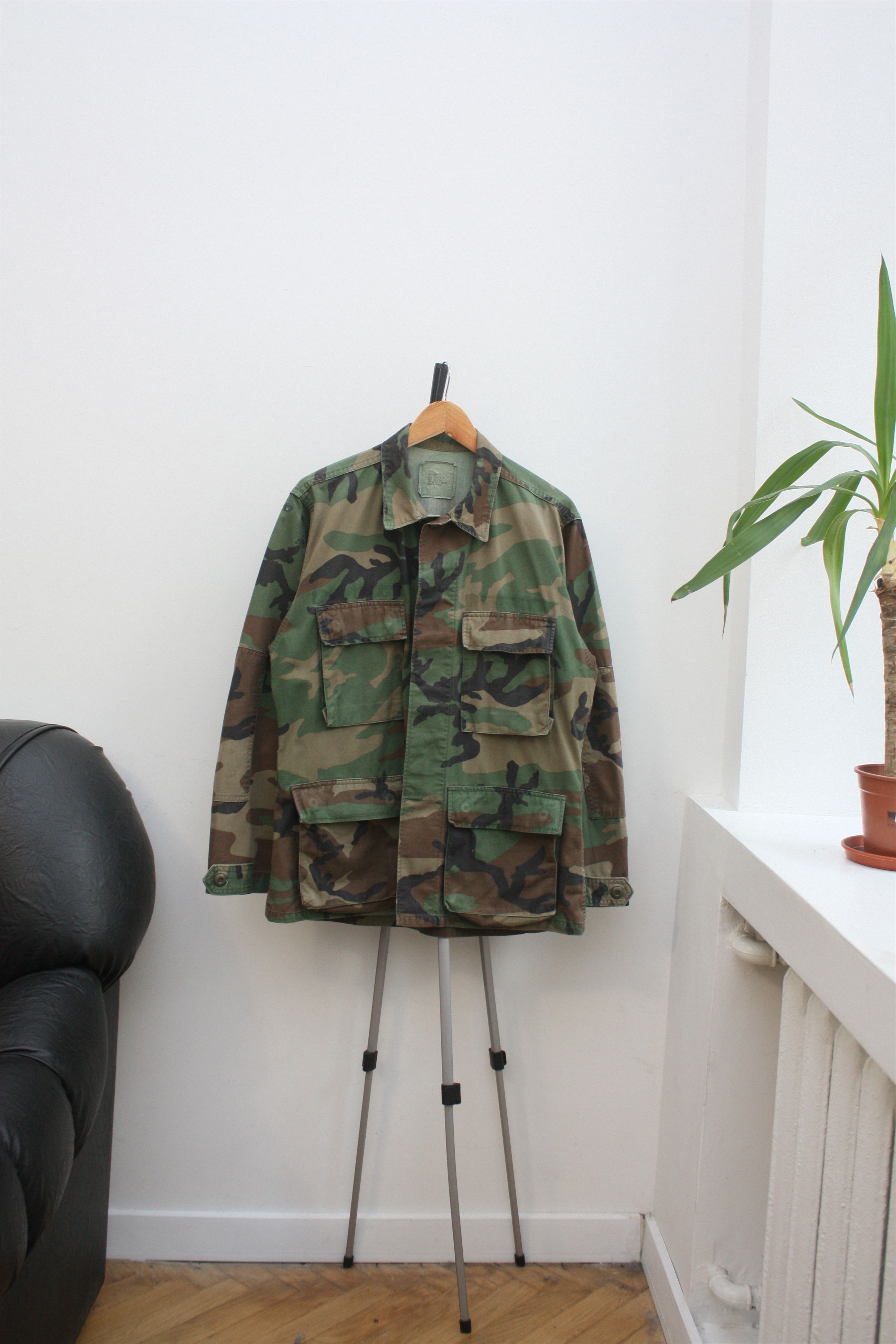 Other U.S. Army Woodland Vintage Combat Jacket Size US S / EU 44-46 / 1 - 1 Thumbnail