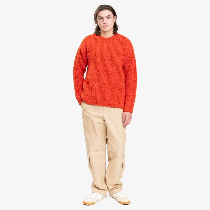 Off-White o1y0325 Crewneck Sweater in Orange Size US XS / EU 42 / 0 - 4 Thumbnail