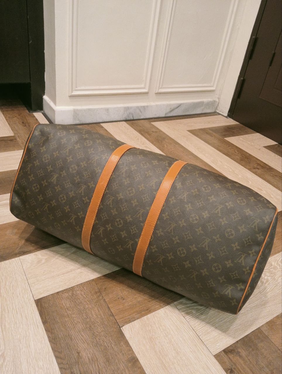 Louis Vuitton VINTAGE LOUIS VUITTON KEEPALL 60 ECLAIR BAG Size ONE SIZE - 10 Thumbnail