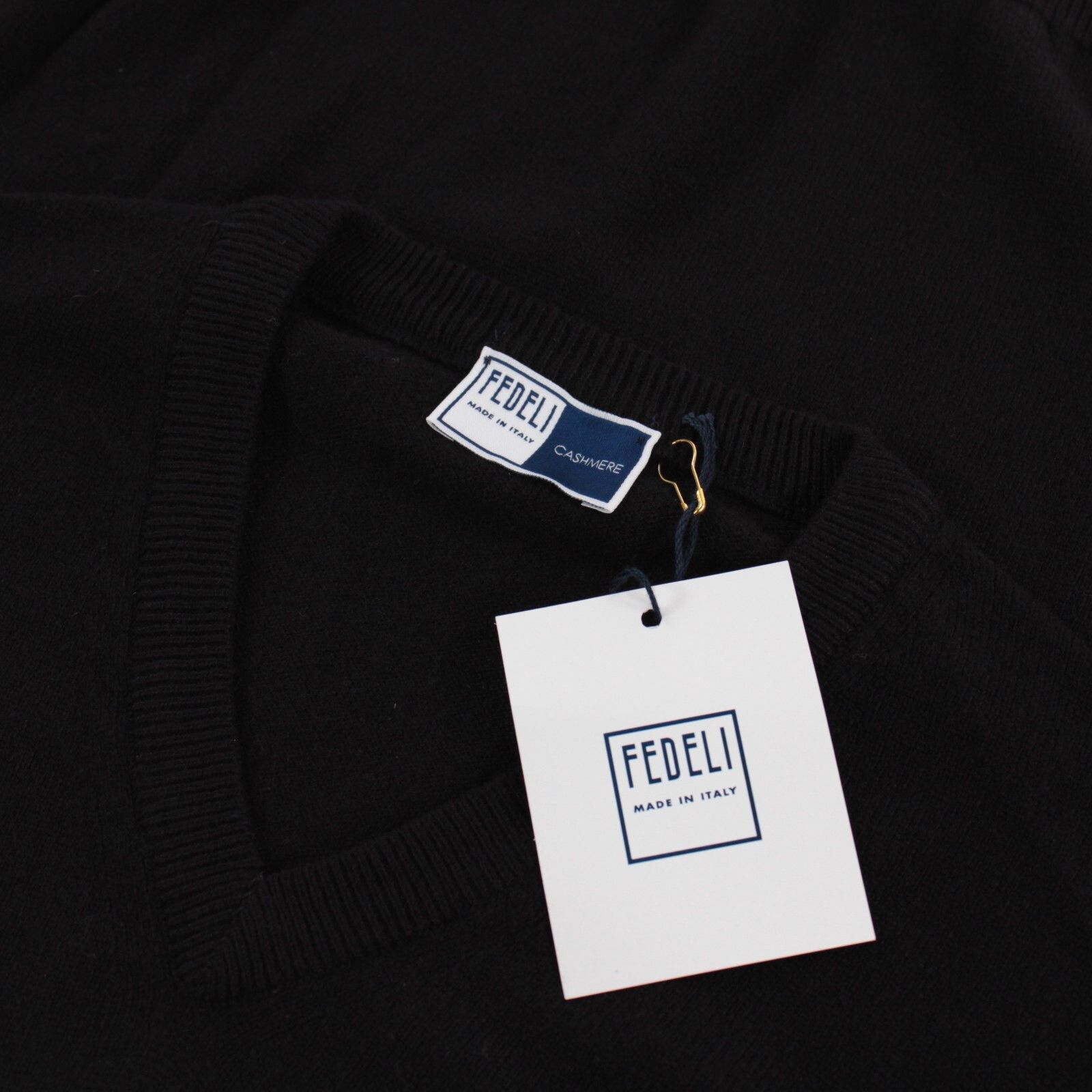Fedeli Fedeli Sweater Size US S in Black Size US S / EU 44-46 / 1 - 1 Thumbnail