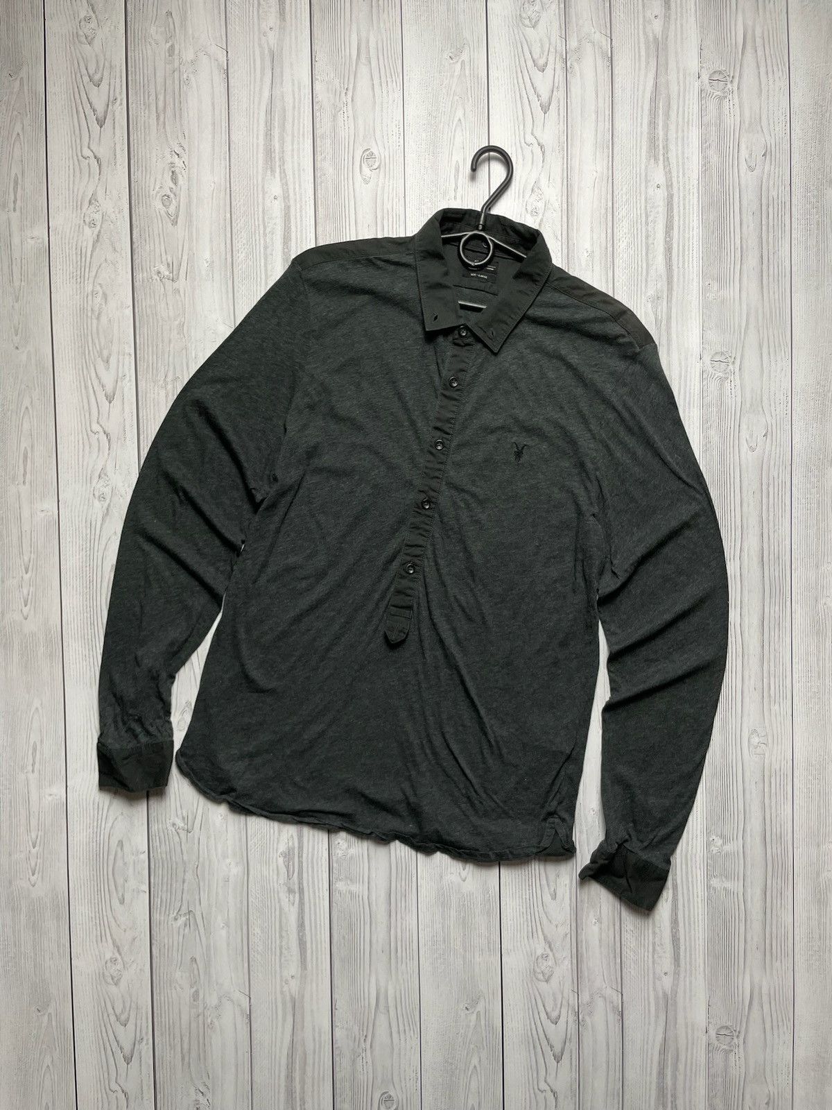 Allsaints × Vintage Vintage Allsaints long sleeve shirt size M-L Size US L / EU 52-54 / 3 - 1 Thumbnail