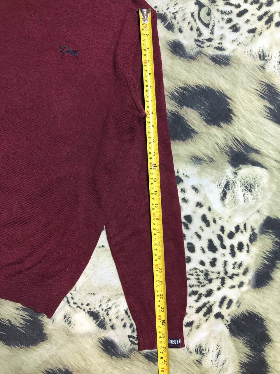 Diesel Vintage Diesel Y2K Logo Streetwear Sweater Size L Size US L / EU 52-54 / 3 - 14 Thumbnail