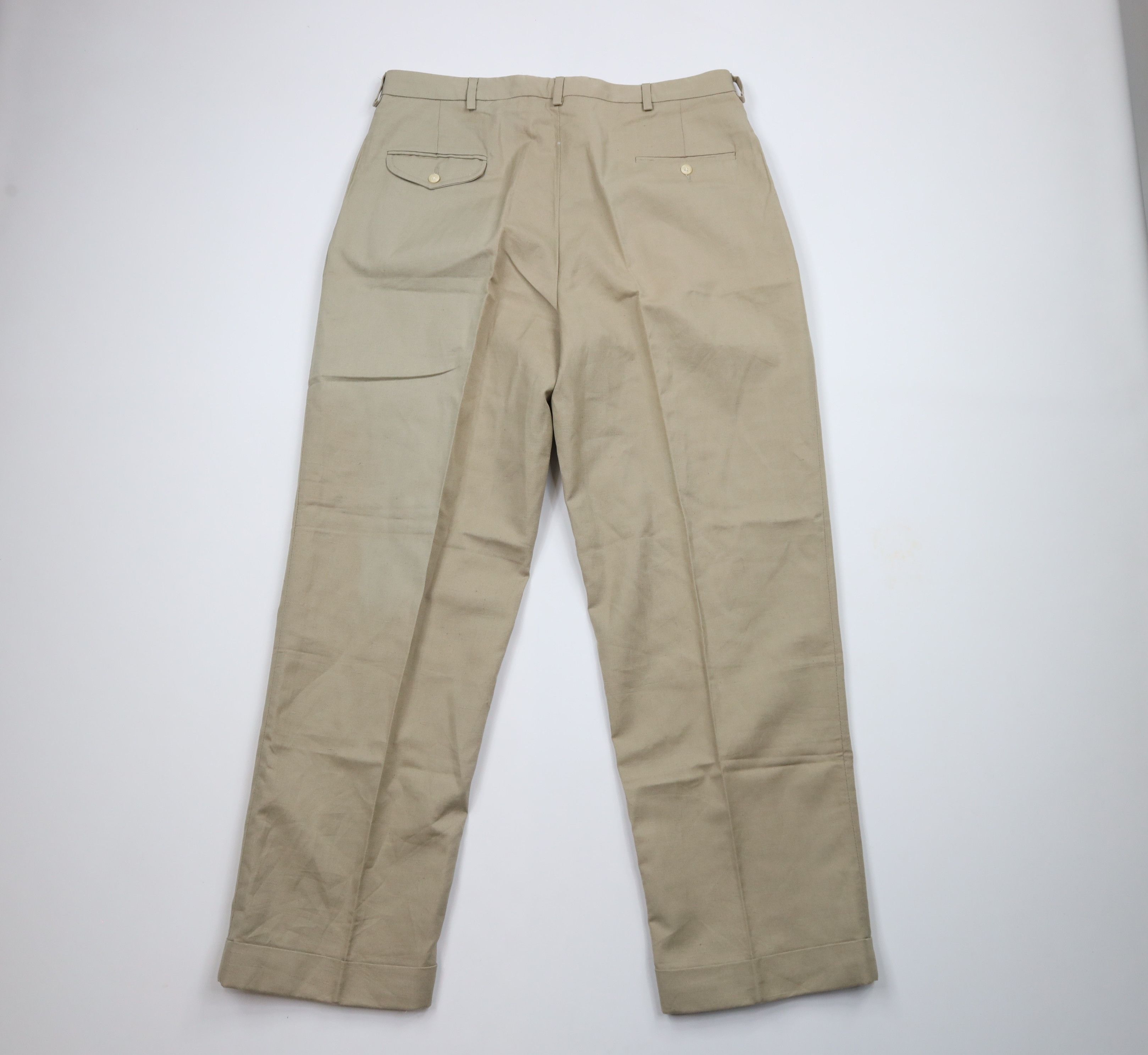 Ralph Lauren × Vintage Deadstock Vintage 80s 90s Ralph Lauren Wide Leg Pants USA Size US 38 / EU 54 - 8 Thumbnail