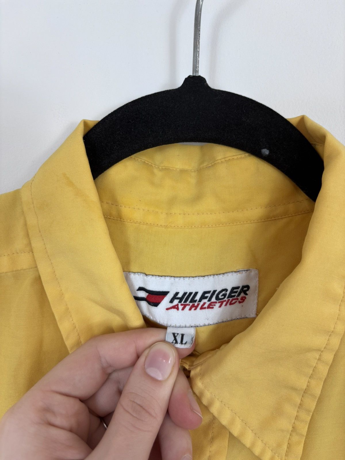 Tommy Hilfiger Vintage 1990s Tommy Hilfiger Athletics Short Sleeve Shirt Size US XL / EU 56 / 4 - 13 Thumbnail