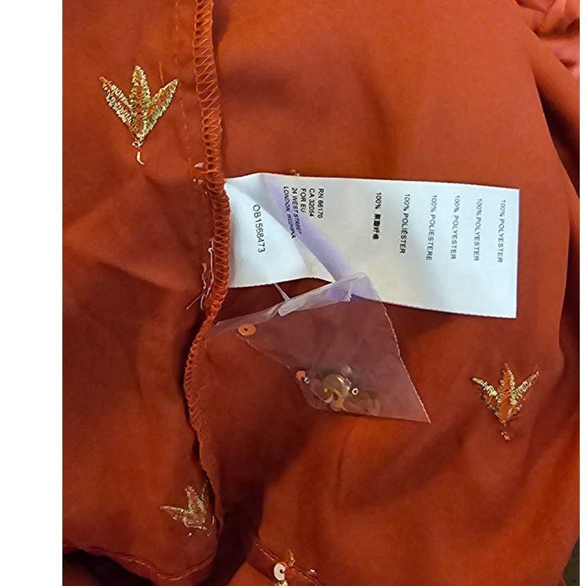 Free People New FREE PEOPLE Breakdown Mini Wrap Dress $378 SIZE 2 Rust Size XS / US 0-2 / IT 36-38 - 6 Thumbnail